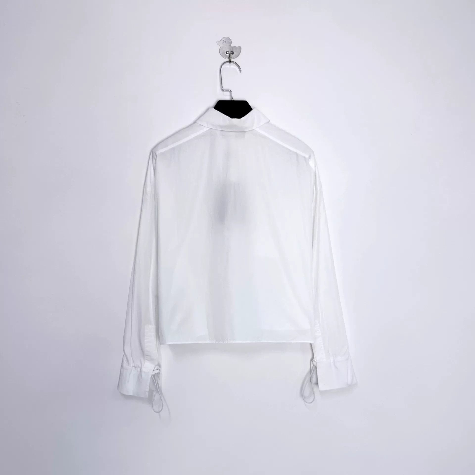 Fendi Fendi FW23 White Poplin Double F Jacket Size S / US 4 / IT 40 - 2 Thumbnail