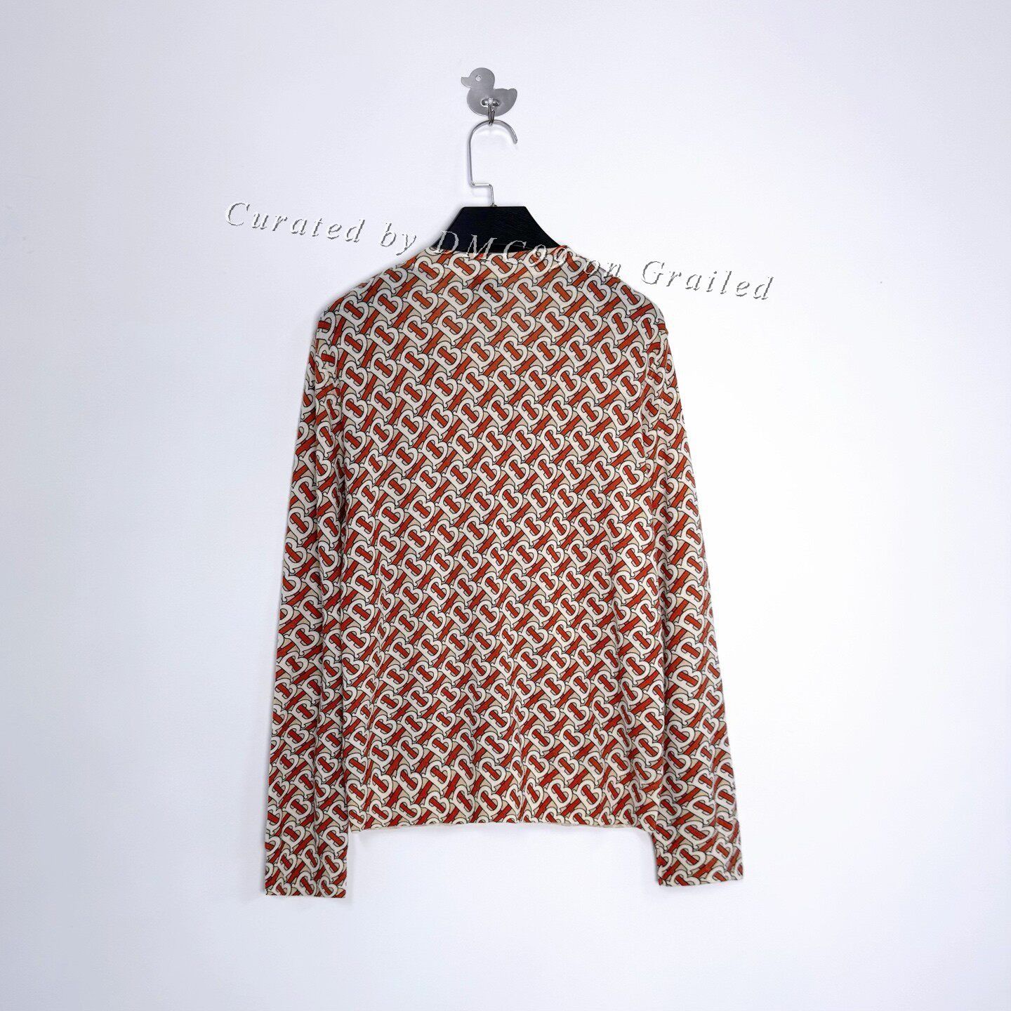 Burberry Burberry TB Monogram Merino Wool Shirt Coat Size M / US 6-8 / IT 42-44 - 2 Thumbnail