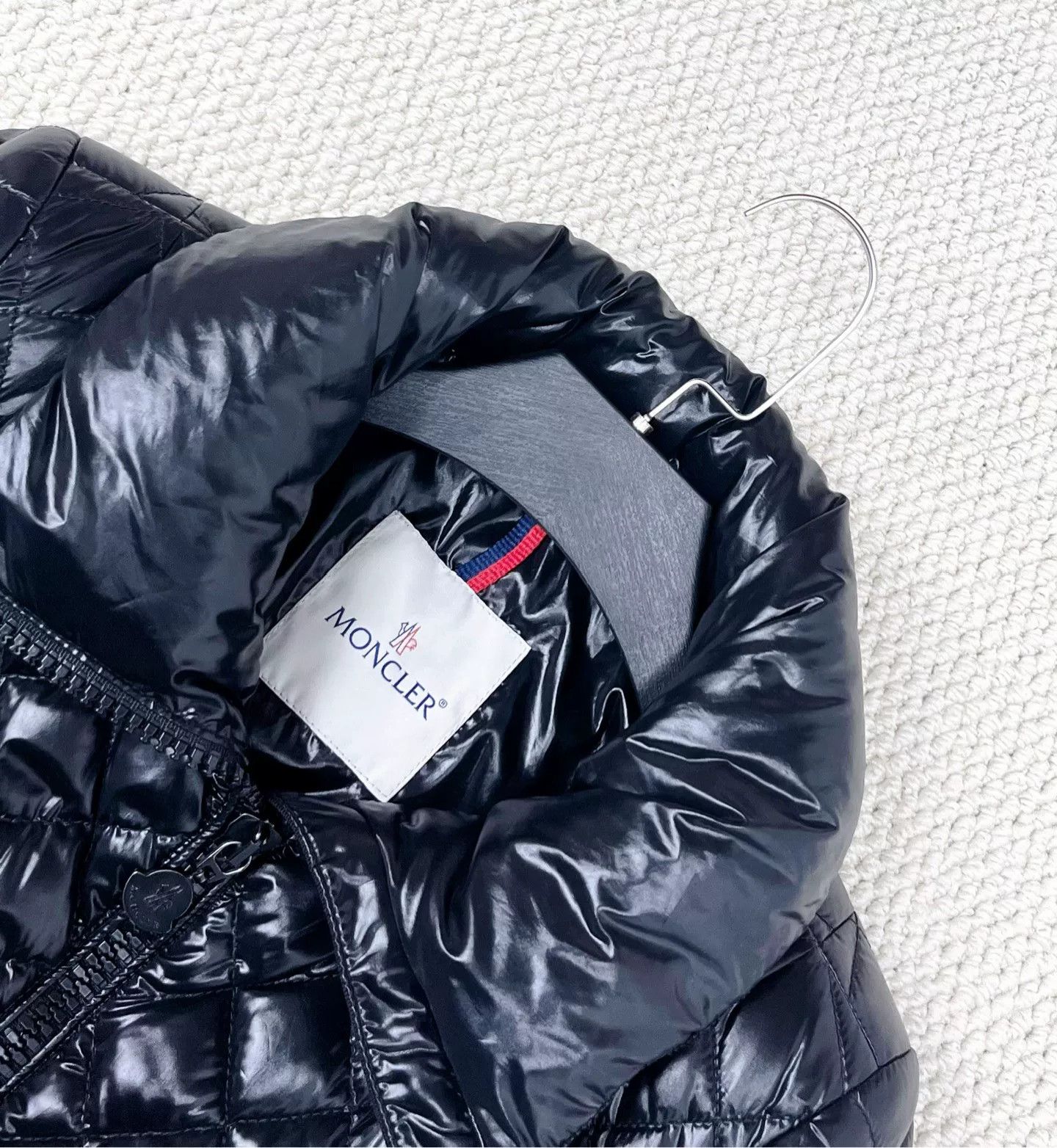 Moncler Moncler Grandval Black Quilted Down Jacket Size XS / US 0-2 / IT 36-38 - 3 Thumbnail