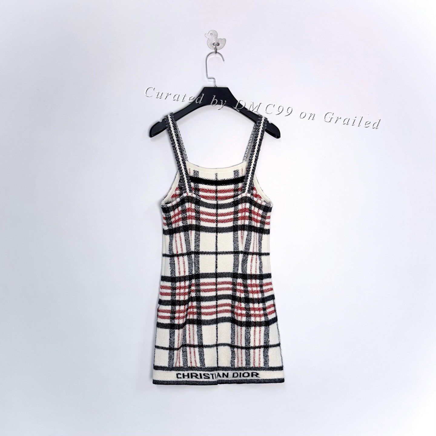 Dior Dior Knit Logo Camisole Dress Size XS / US 0-2 / IT 36-38 - 2 Thumbnail