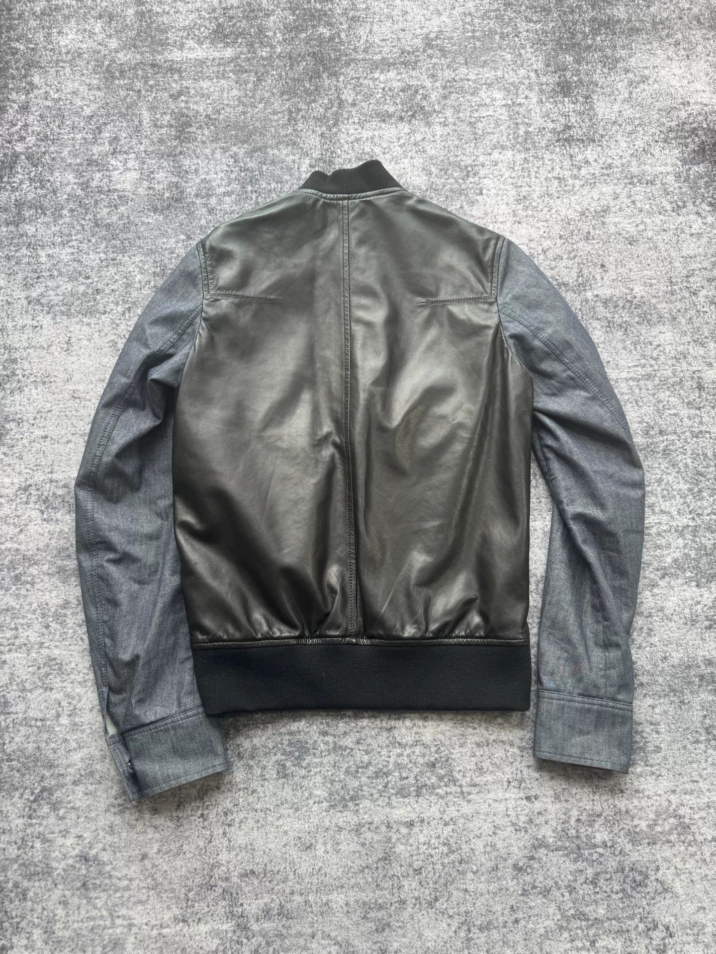 Dior Dior Lambskin Patchwork Denim Sleeve Jacket Size US S / EU 44-46 / 1 - 2 Thumbnail