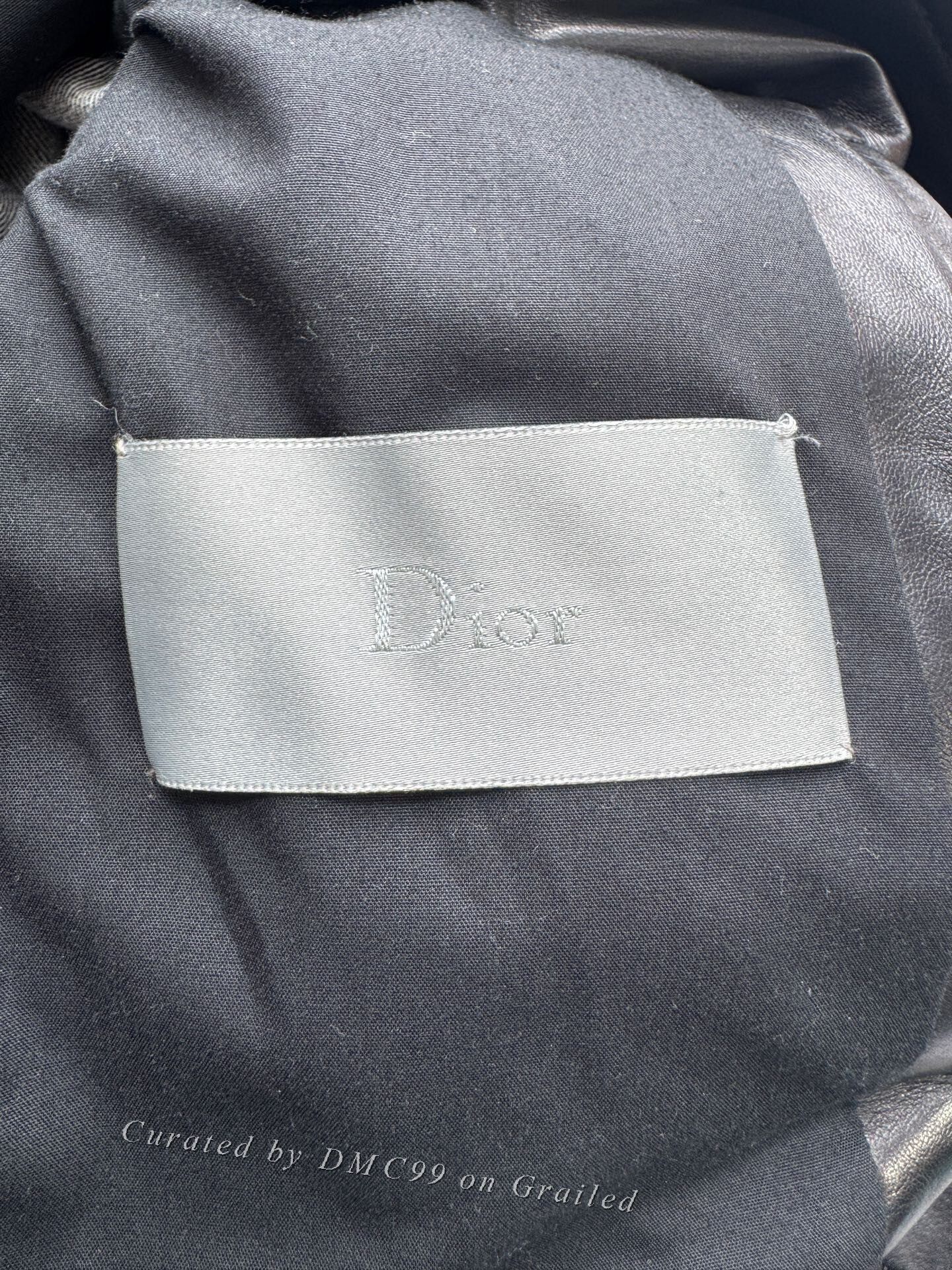 Dior Dior Lambskin Patchwork Denim Sleeve Jacket Size US S / EU 44-46 / 1 - 5 Thumbnail