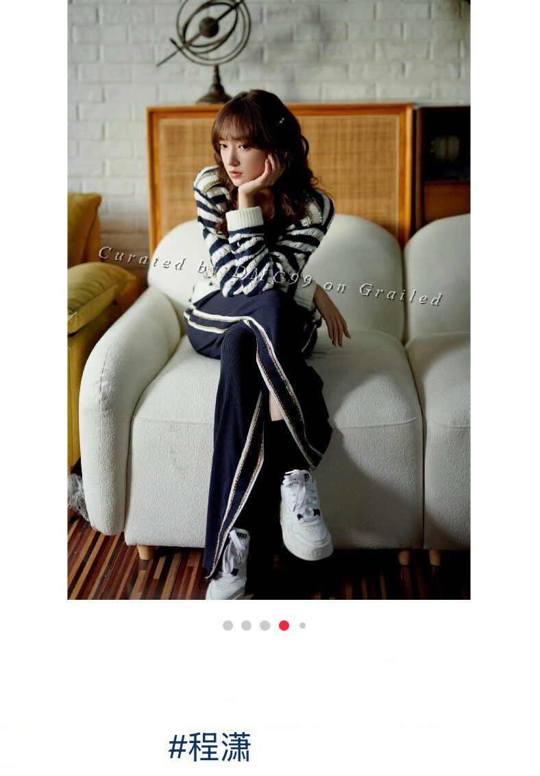 Balmain Balmain Blue White Stripe Sequin Knit Cardigan Size M / US 6-8 / IT 42-44 - 8 Thumbnail