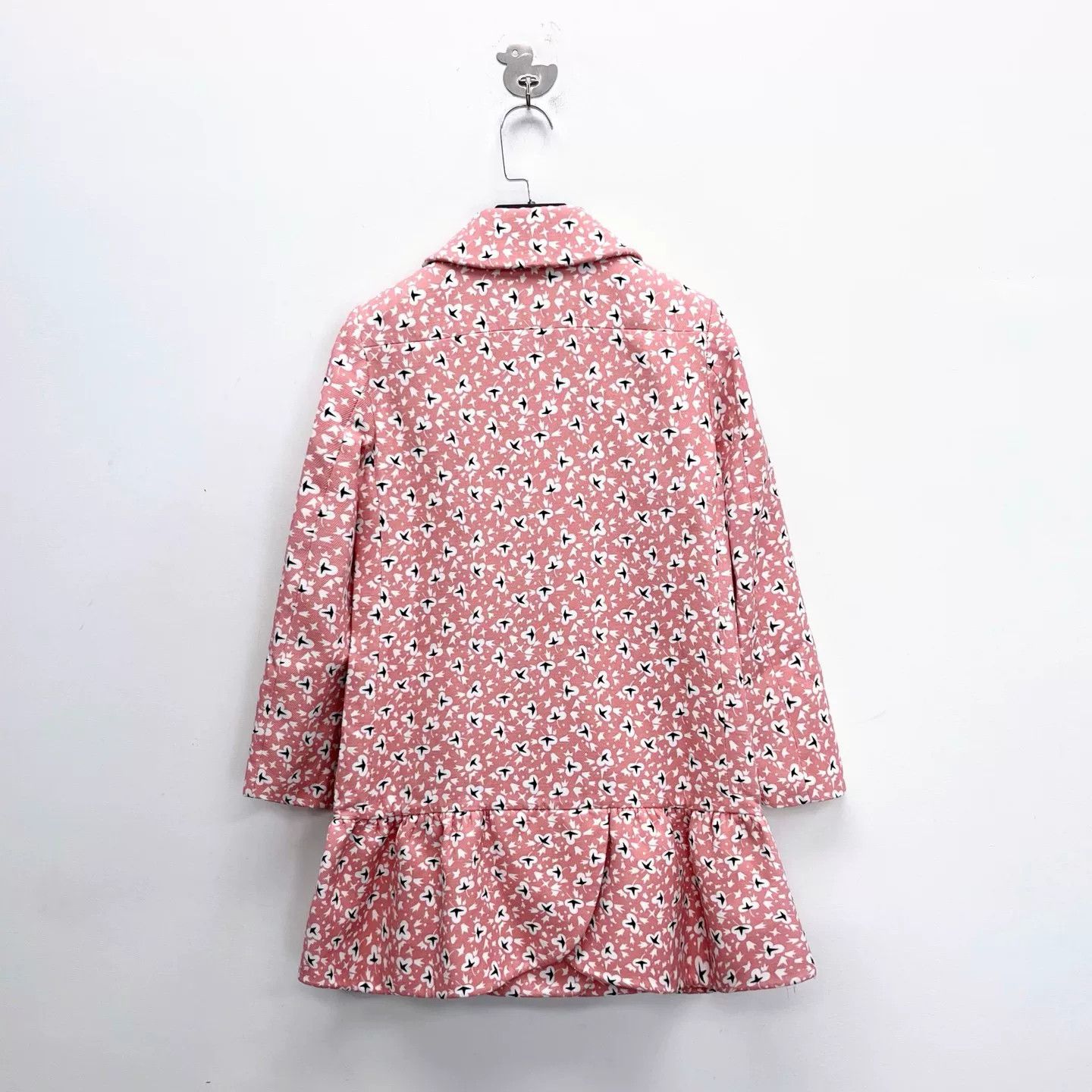Miu Miu Miu Miu Floral Double-Breasted Coat Size S / US 4 / IT 40 - 2 Thumbnail