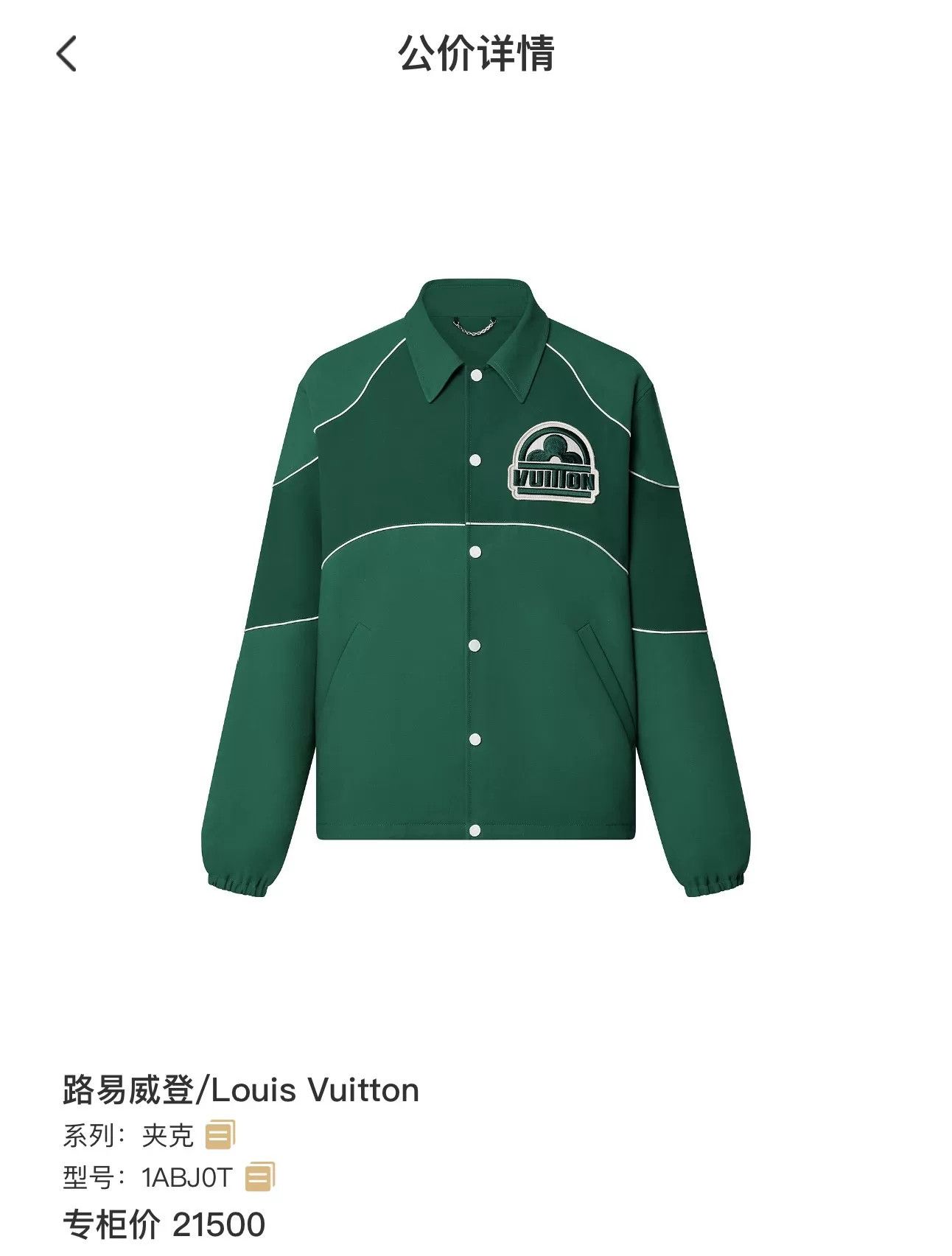 Louis Vuitton Louis Vuitton SS23 Embroidered Logo Jacket Size US M / EU 48-50 / 2 - 8 Thumbnail