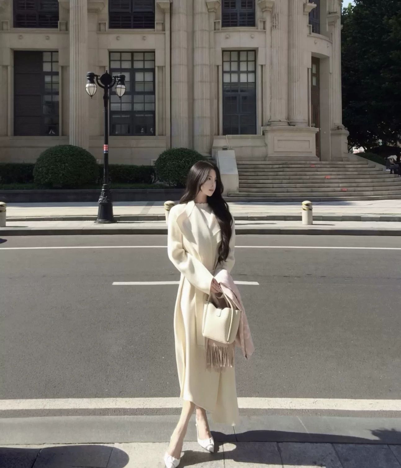 Max Mara MaxMara 2025 Wool Belted Long Coat Size S / US 4 / IT 40 - 6 Thumbnail