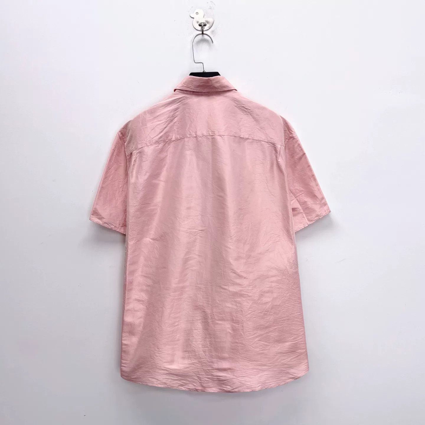 Miu Miu Miu Miu Runway Pink Silk Shirt Jacket Size S / US 4 / IT 40 - 2 Thumbnail