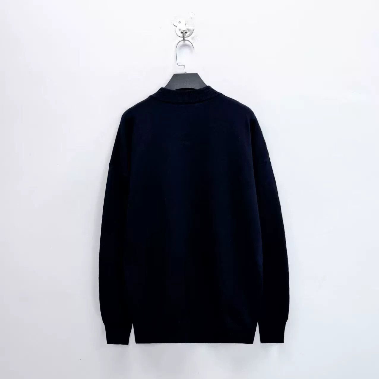 Versace Versace Striped Logo Knit Sweater Size US M / EU 48-50 / 2 - 2 Thumbnail