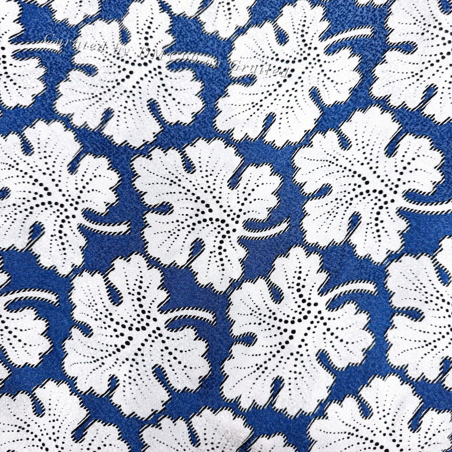 Fendi Fendi Blue White Floral Silk Lace Dress Size M / US 6-8 / IT 42-44 - 5 Thumbnail