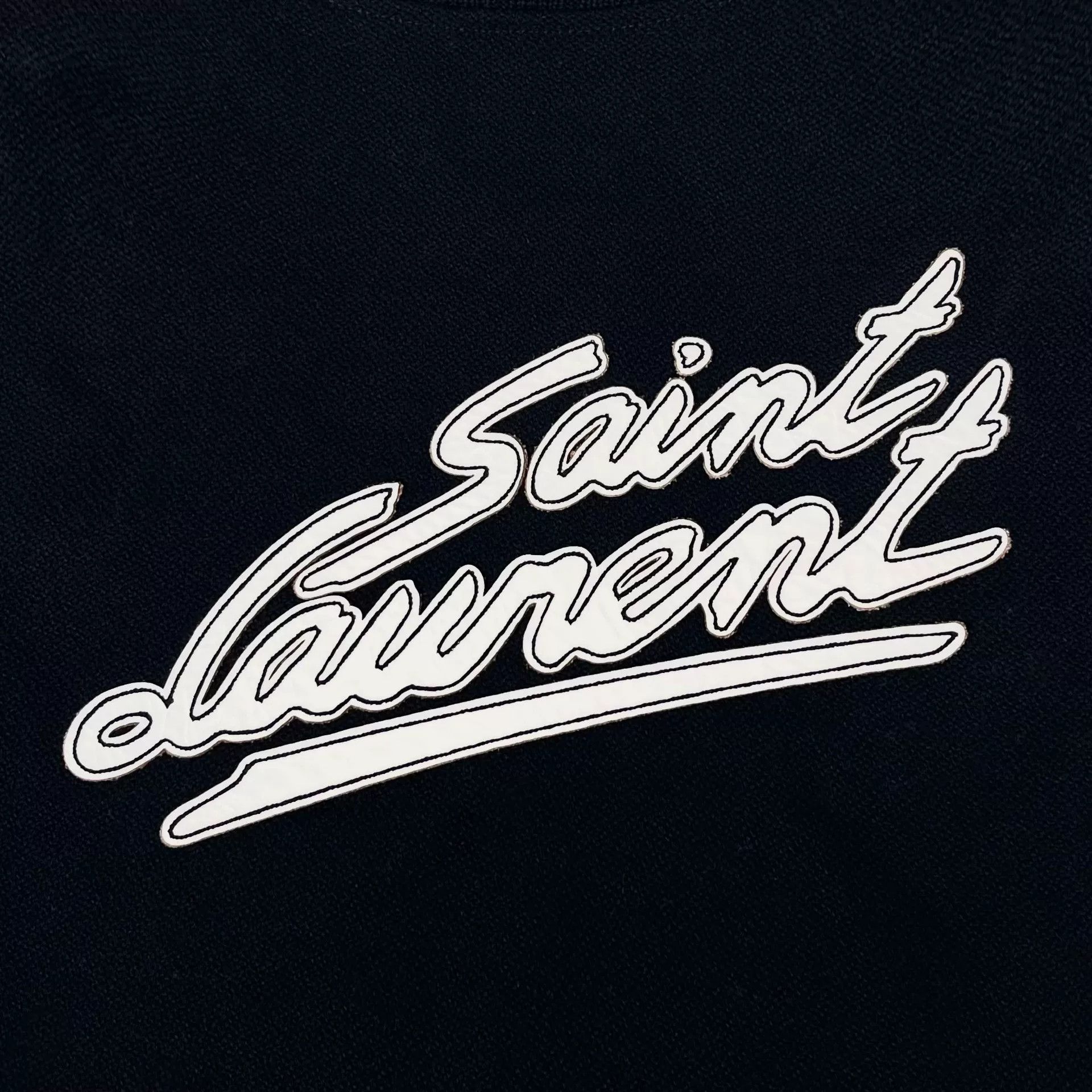 Saint Laurent Paris Saint Laurent Wool Baseball Jacket Size US L / EU 52-54 / 3 - 5 Thumbnail