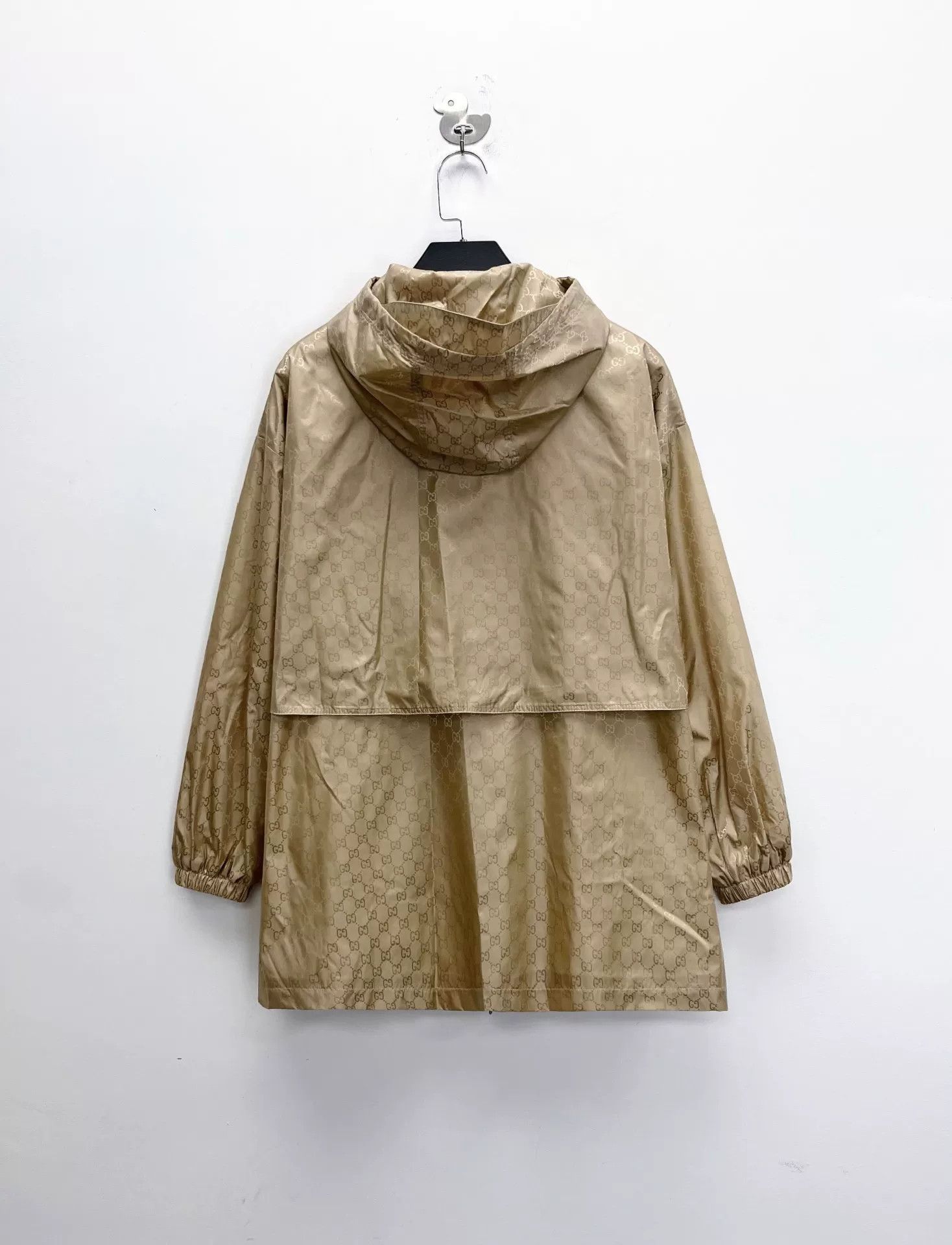 Gucci Gucci SS23 Gold Brown Double G Tech Jacket Size US M / EU 48-50 / 2 - 2 Thumbnail