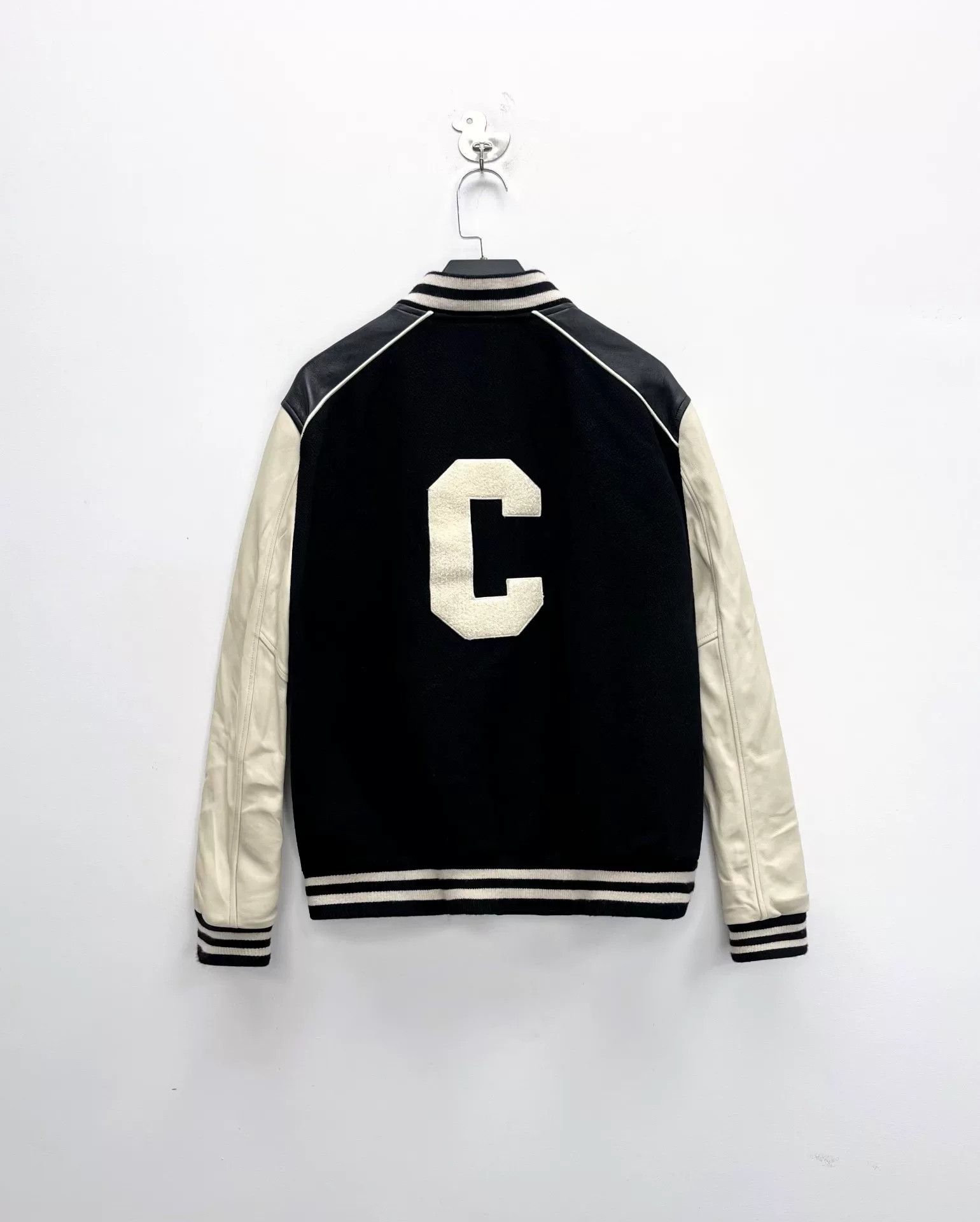 Celine Celine Logo Embroidery Baseball Jacket Size US S / EU 44-46 / 1 - 2 Thumbnail