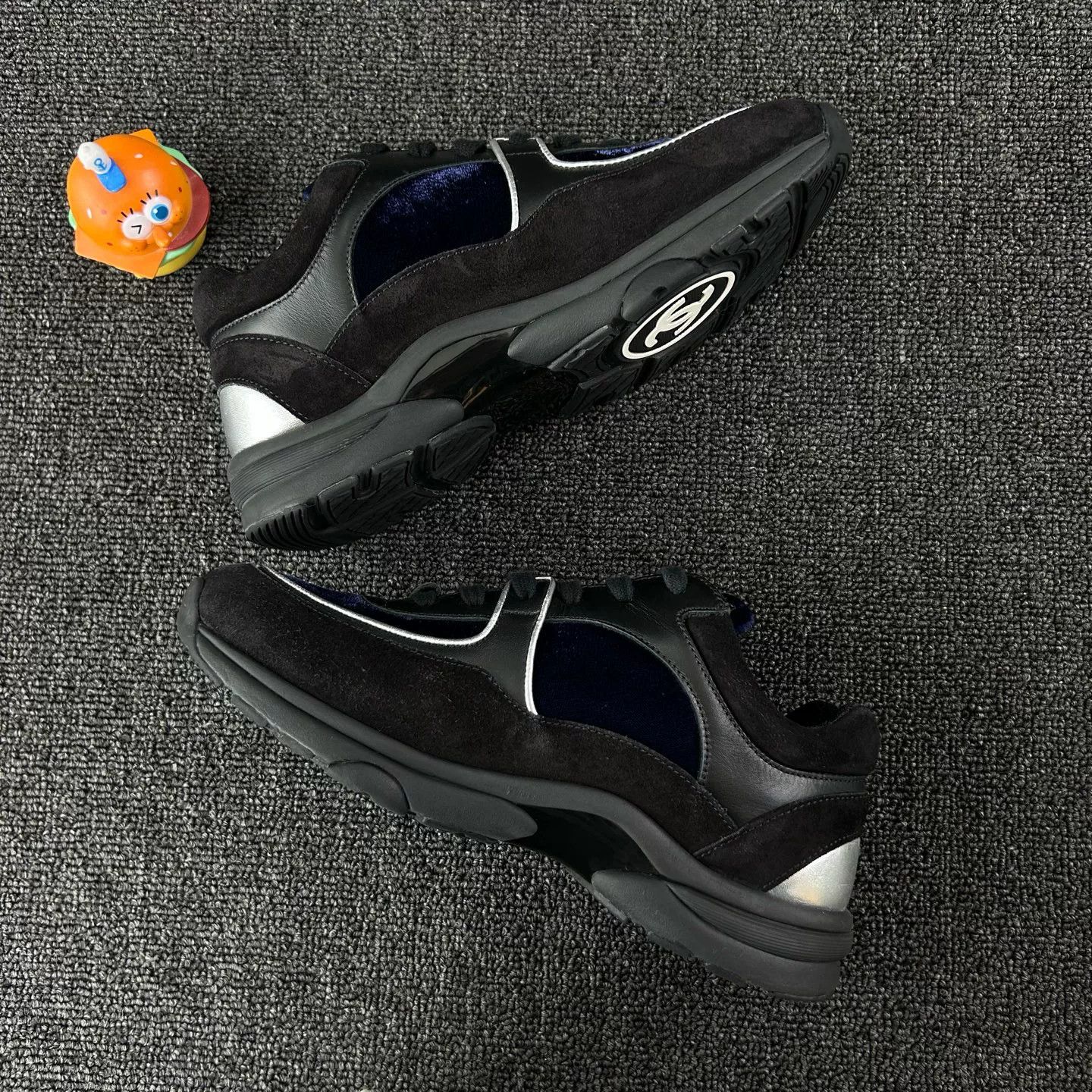 Chanel Chanel Black Sneakers Size US 5 / IT 35 - 3 Thumbnail