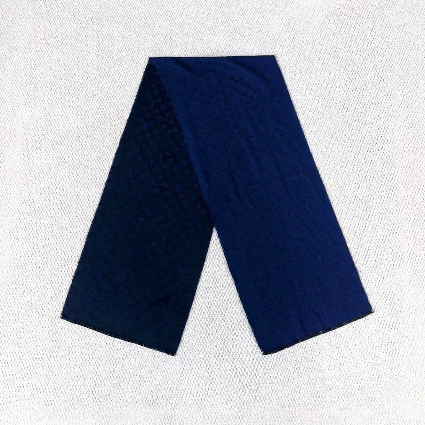 Louis Vuitton Louis Vuitton Double-Sided Monogram Cashmere Scarf Size ONE SIZE - 2 Thumbnail