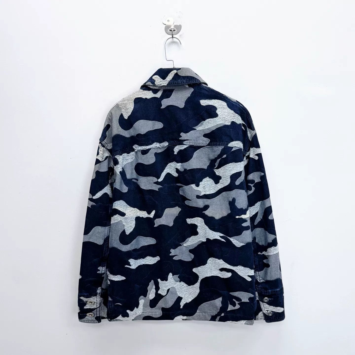 Valentino Valentino Camouflage Denim Jacket Size US S / EU 44-46 / 1 - 2 Thumbnail