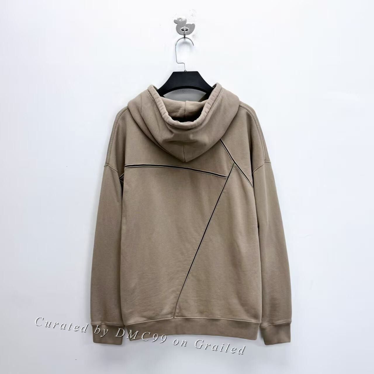 Loewe Loewe SS23 Khaki Geometric Logo Hoodie Size US S / EU 44-46 / 1 - 2 Thumbnail