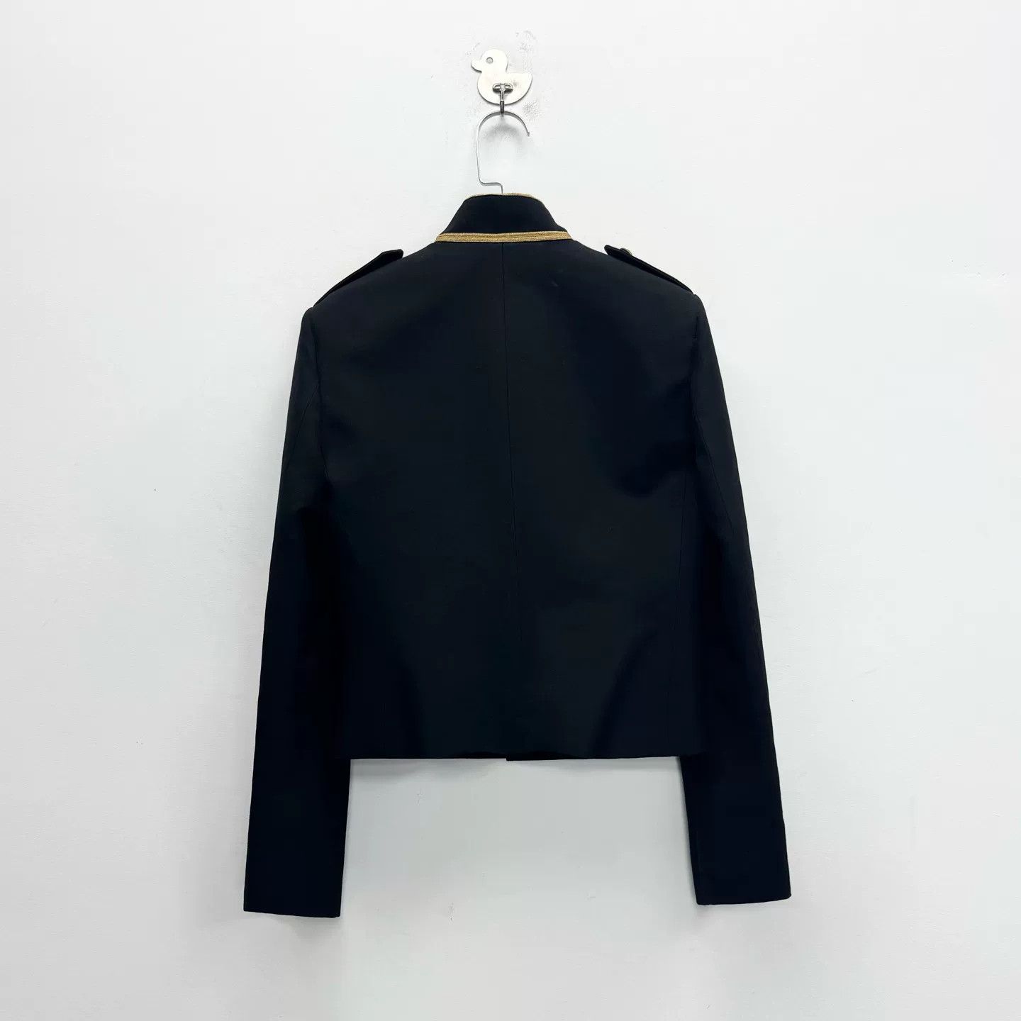 Saint Laurent Paris Saint Laurent Black Gold Embroidery Suit Jacket Size XS / US 0-2 / IT 36-38 - 2 Thumbnail