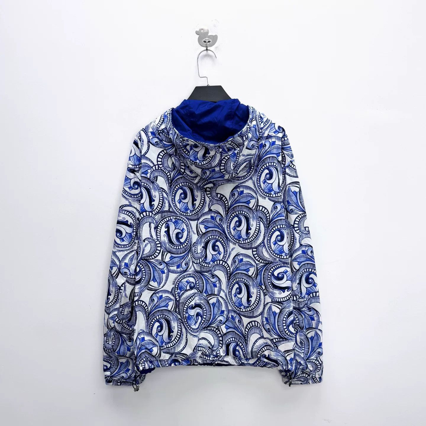 Versace Versace Baroque Logo Zip Hooded Jacket Size US XL / EU 56 / 4 - 2 Thumbnail