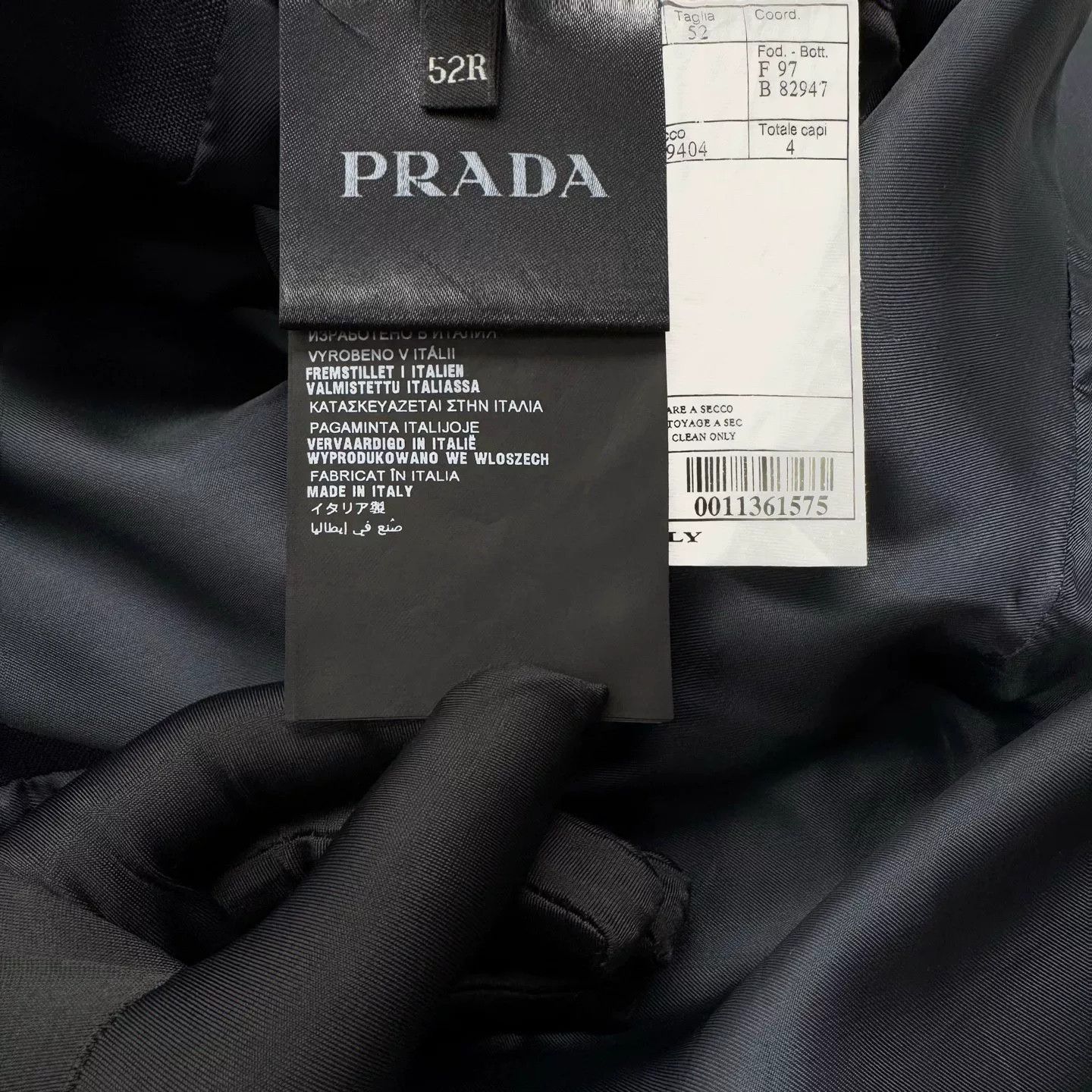 Prada Prada Mohair Blend Double-Breasted Blazer Size US L / EU 52-54 / 3 - 5 Thumbnail