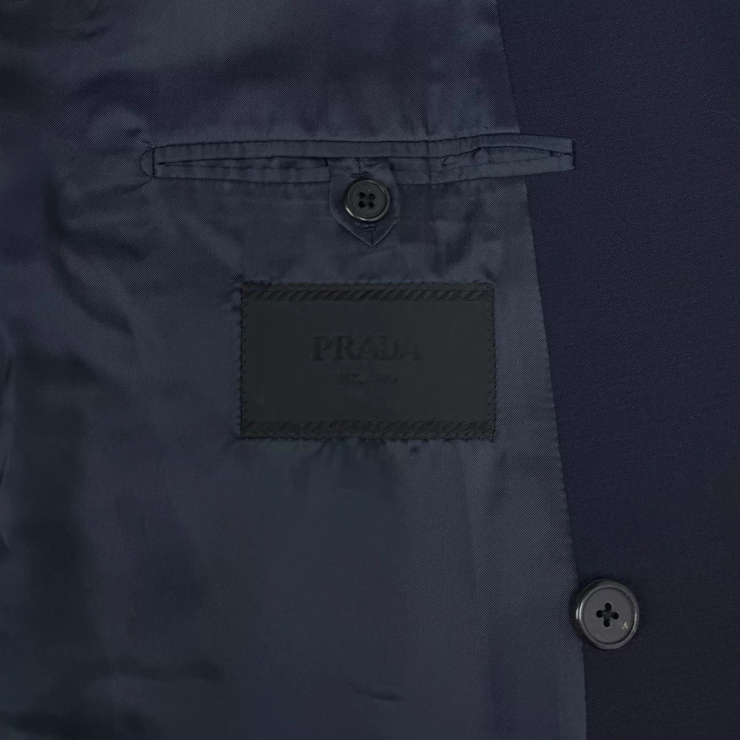 Prada Prada Mohair Blend Double-Breasted Blazer Size US L / EU 52-54 / 3 - 4 Thumbnail