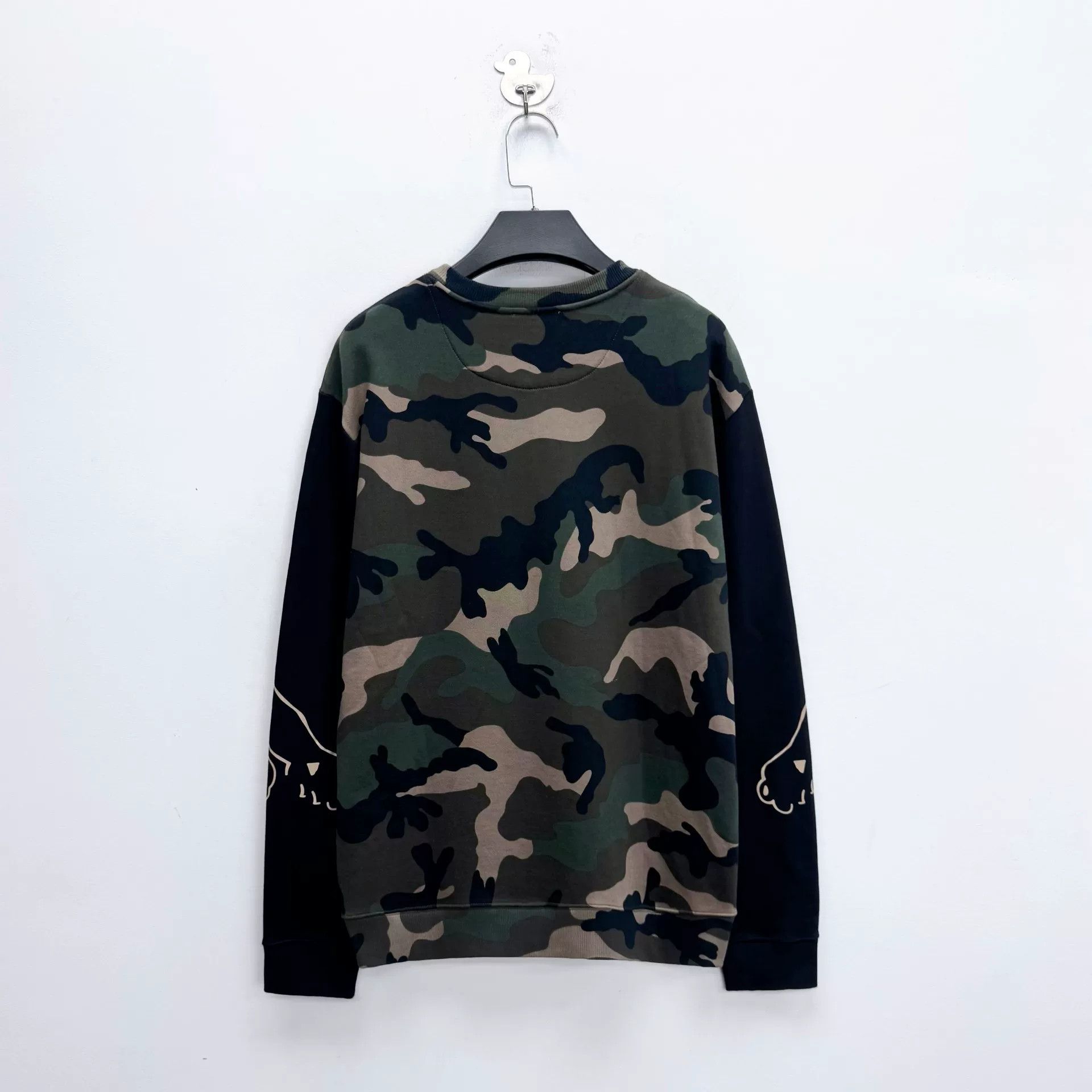 Valentino Valentino Camouflage Logo Sweatshirt Size US L / EU 52-54 / 3 - 2 Thumbnail