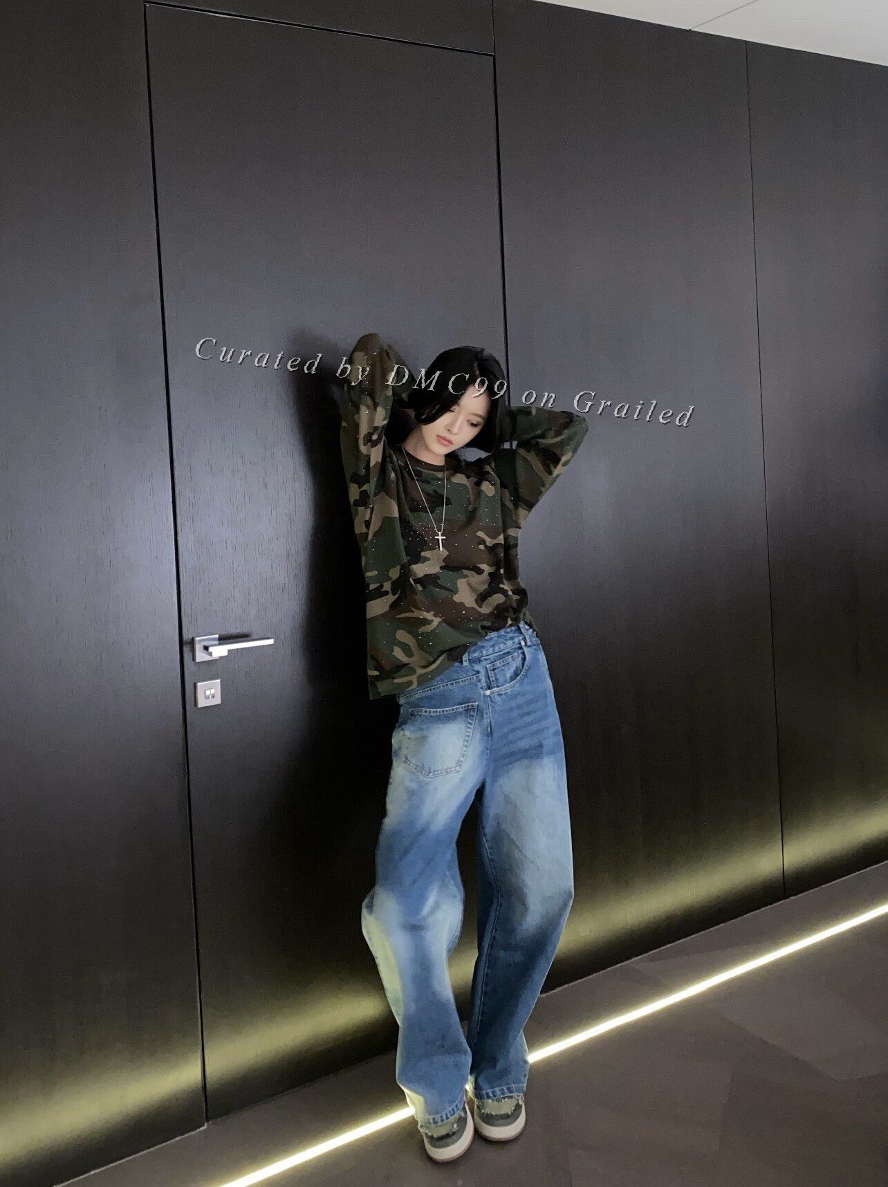 Valentino Valentino Camouflage Logo Sweatshirt Size US L / EU 52-54 / 3 - 9 Thumbnail