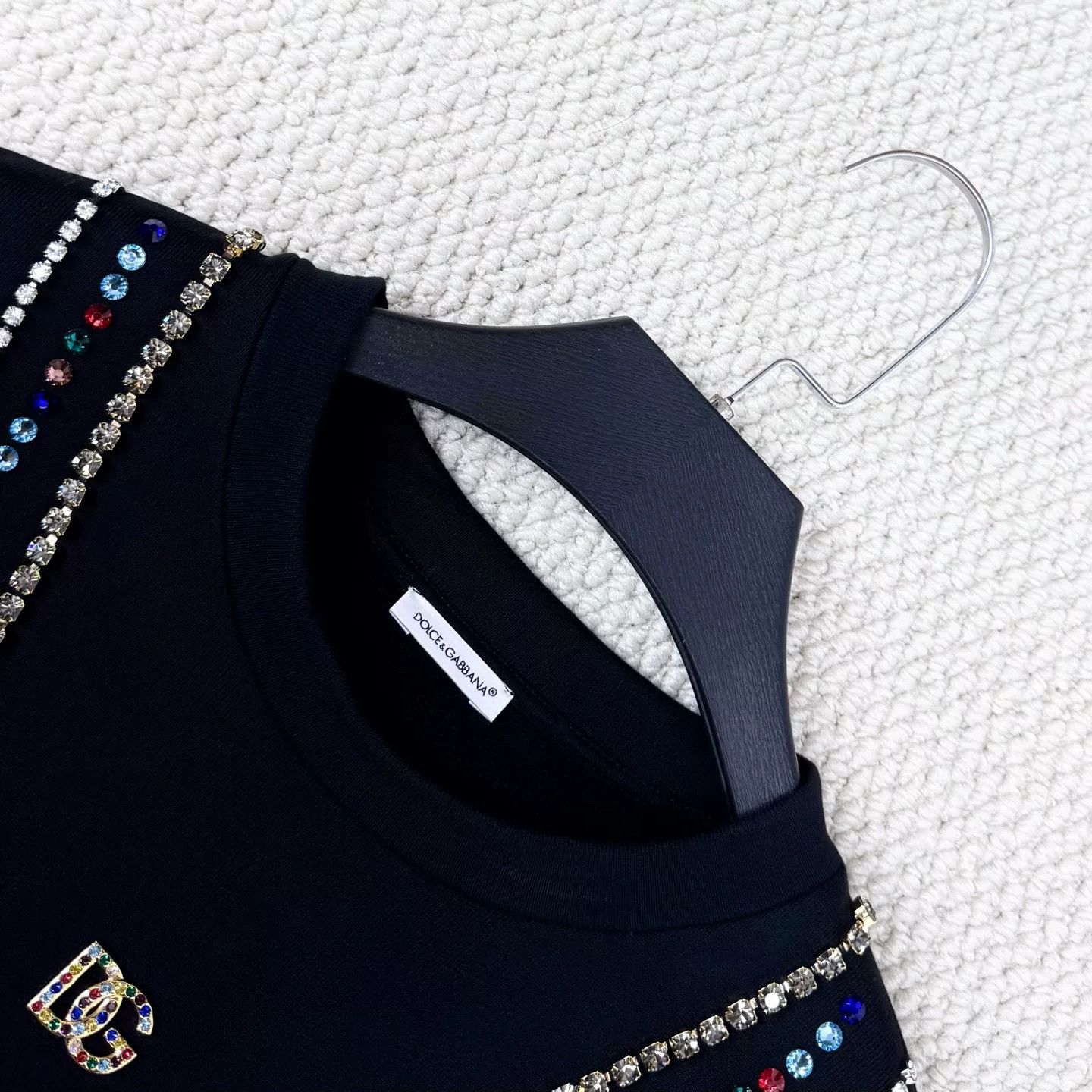 Dolce & Gabbana Dolce&Gabbana Gem Chain Logo Knit Sweater Size US M / EU 48-50 / 2 - 3 Thumbnail