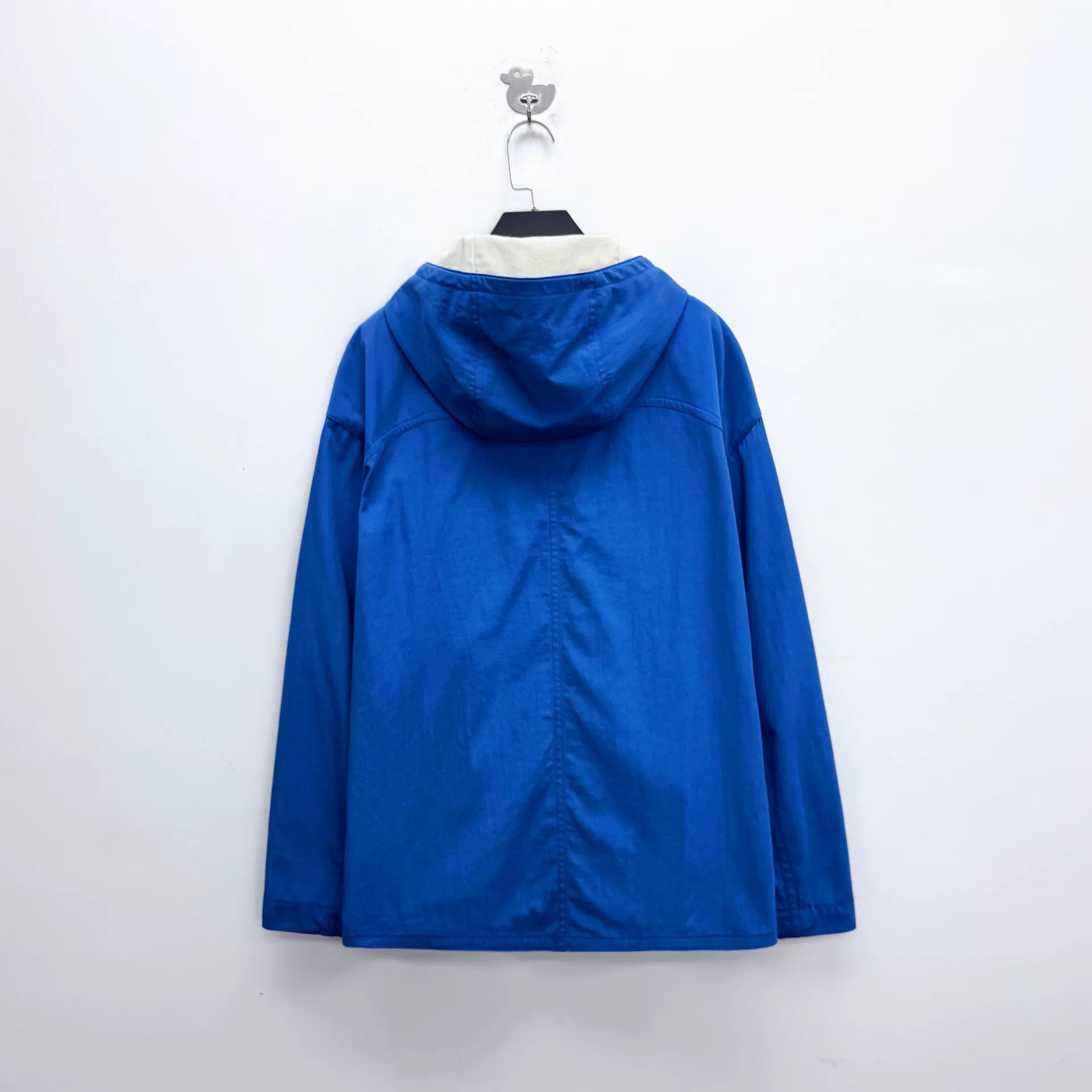 Hermes Hermes Blue Tech Fabric Hooded Jacket Size US M / EU 48-50 / 2 - 2 Thumbnail