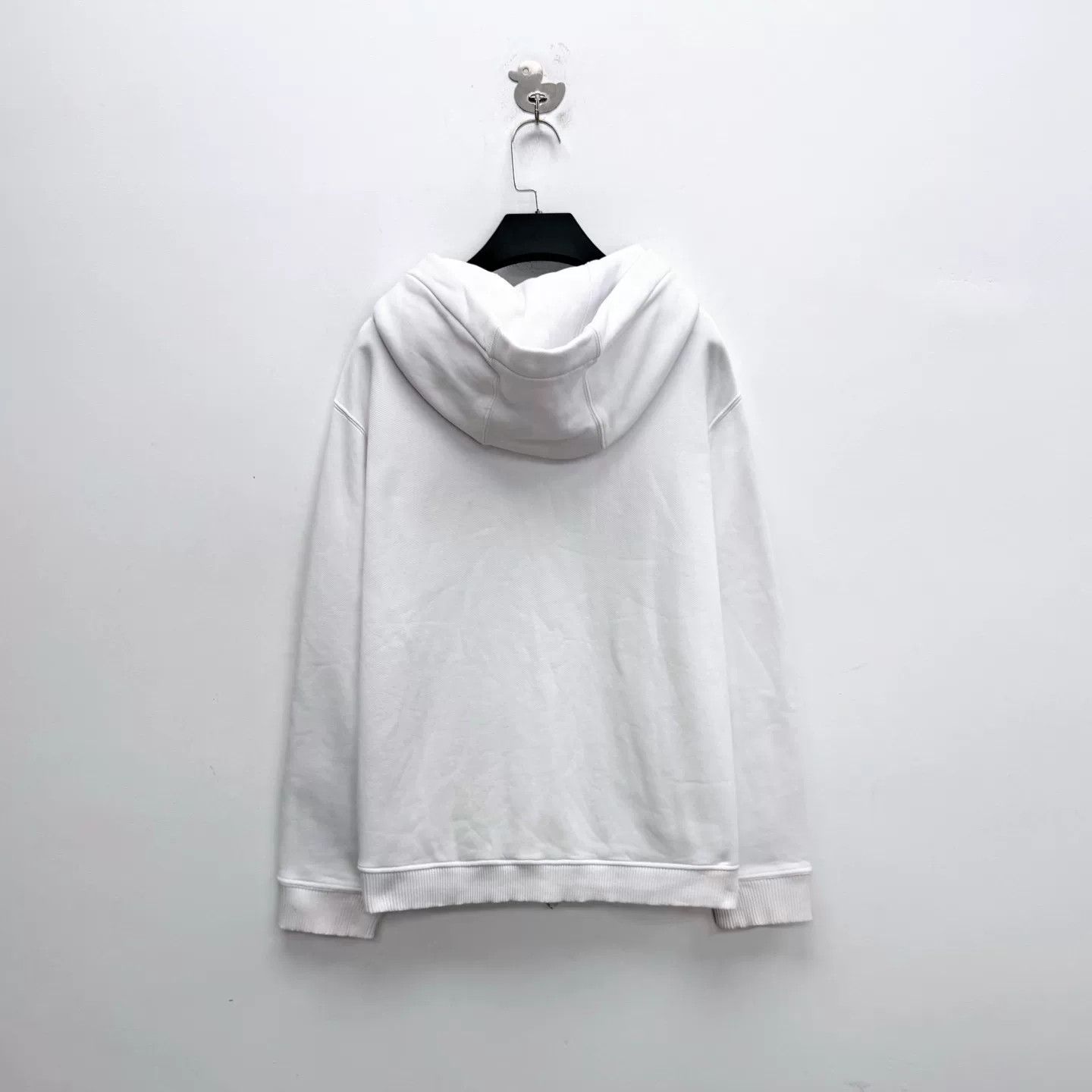 Burberry Burberry White Check TB Logo Zip Hoodie Size US L / EU 52-54 / 3 - 2 Thumbnail