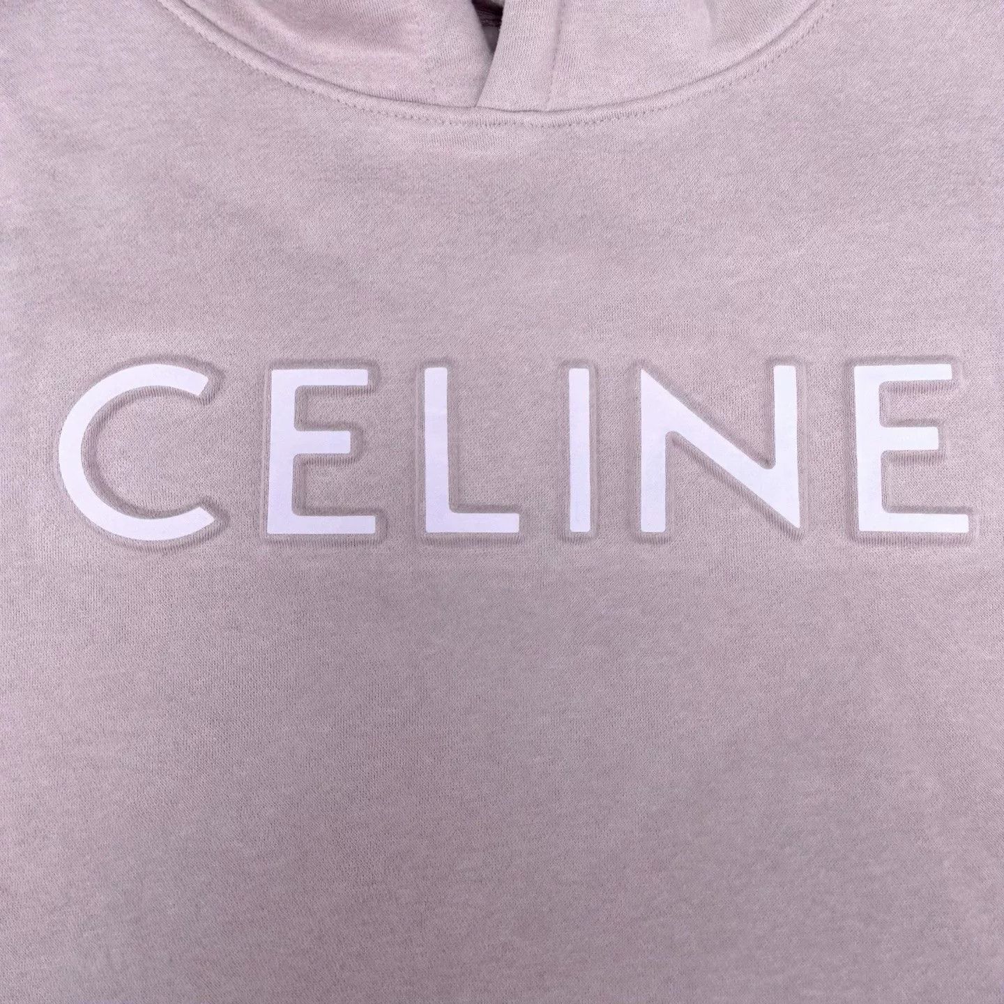 Celine Celine 3D Embossed Logo Hoodie Size M / US 6-8 / IT 42-44 - 4 Thumbnail