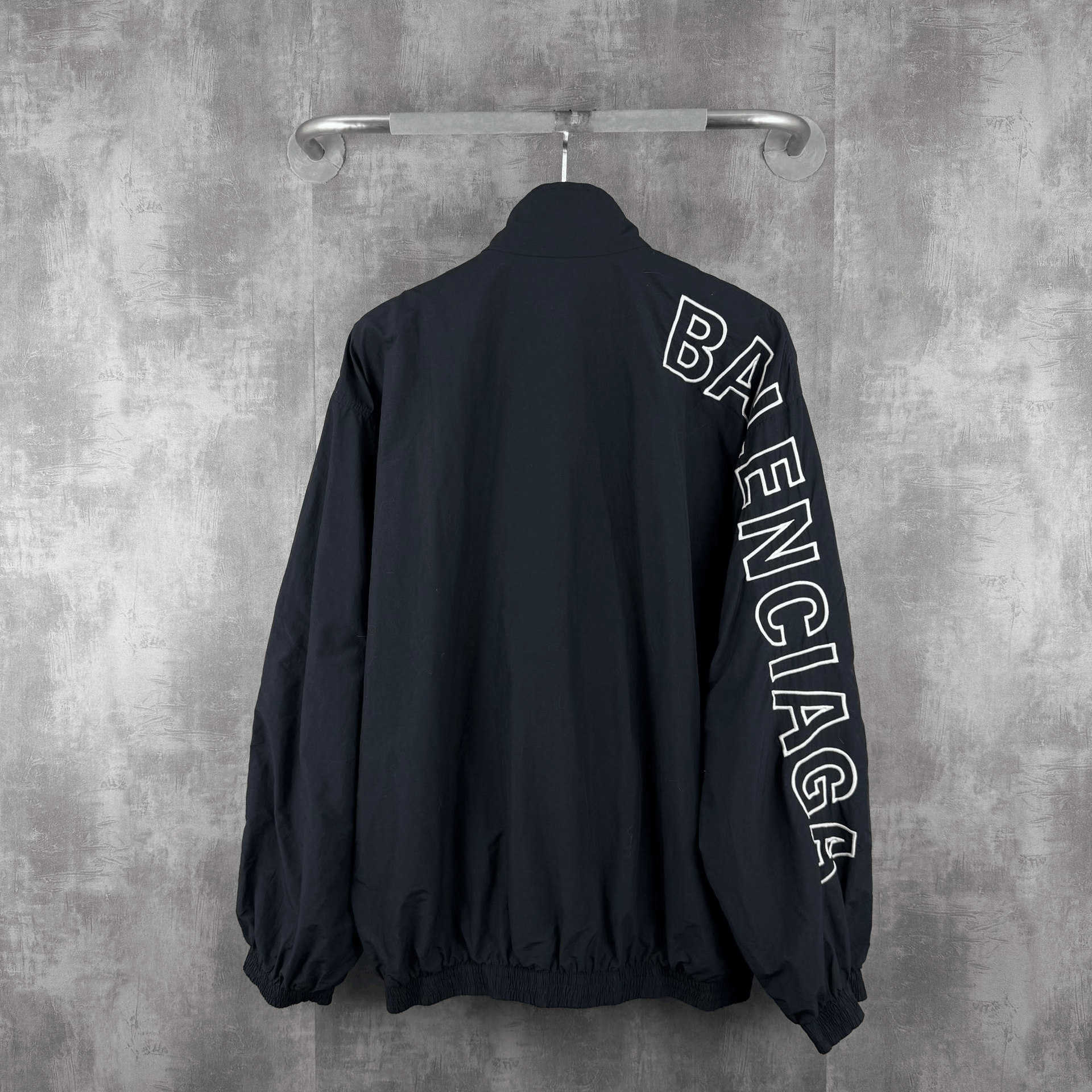 Balenciaga Balenciaga Arm Embroidered Logo Zip Jacket Size US XS / EU 42 / 0 - 3 Thumbnail