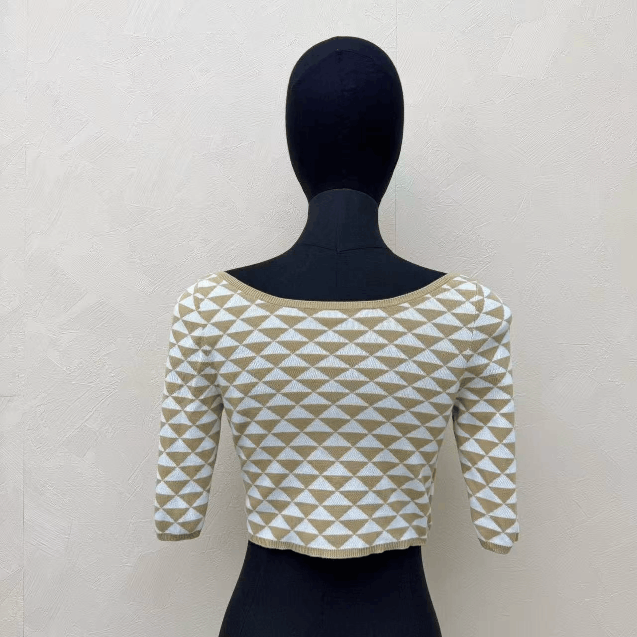 Prada Prada Logo Triangle Print Knit Top Size XS / US 0-2 / IT 36-38 - 3 Thumbnail