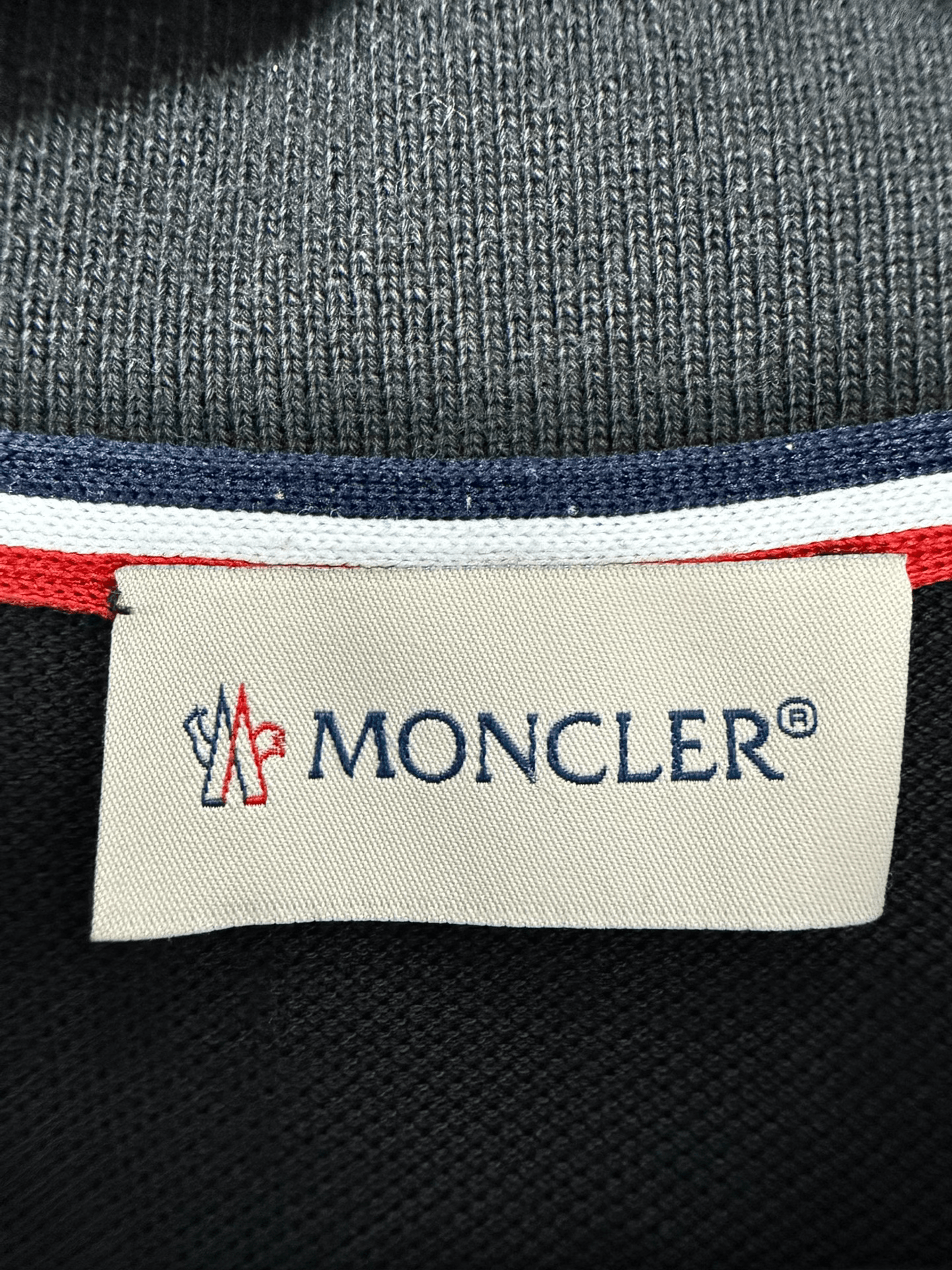 Moncler Moncler Black Long Sleeve Polo Shirt Size US M / EU 48-50 / 2 - 4 Thumbnail