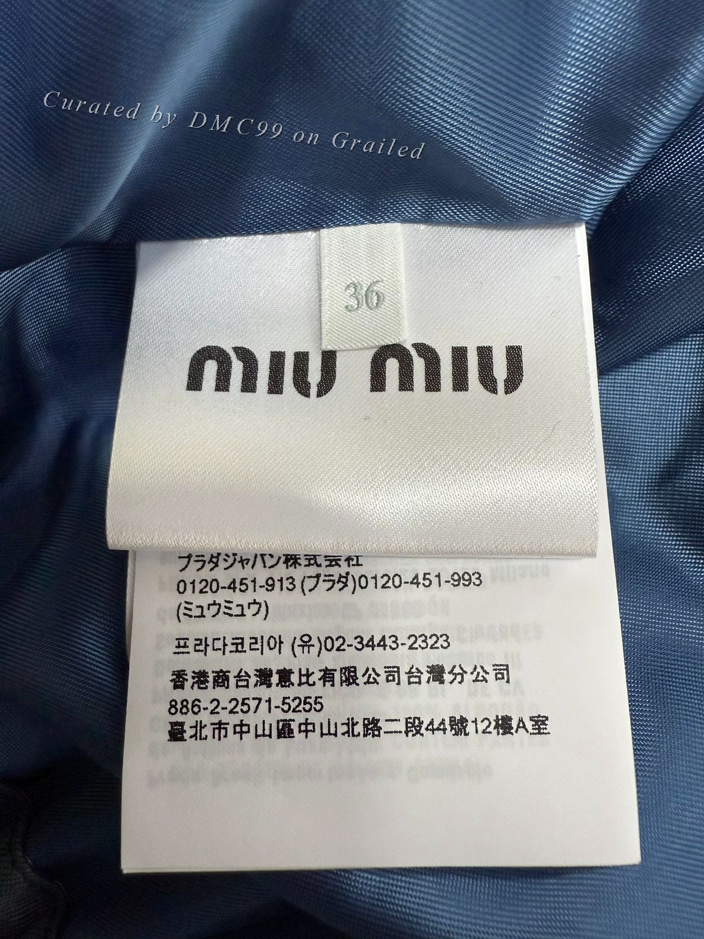 Miu Miu Miu Miu 2026 SS Gray Vest Red Collar Size XS / US 0-2 / IT 36-38 - 5 Thumbnail