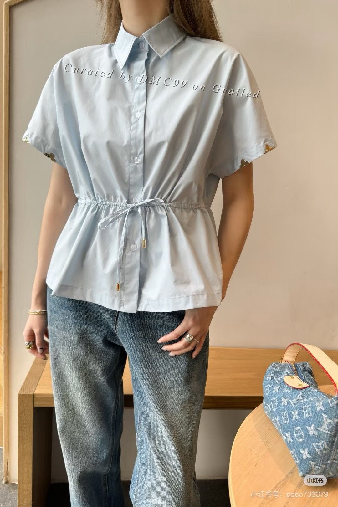 Louis Vuitton Louis Vuitton 2025 Batwing Sleeve Shirt Size S / US 4 / IT 40 - 4 Thumbnail