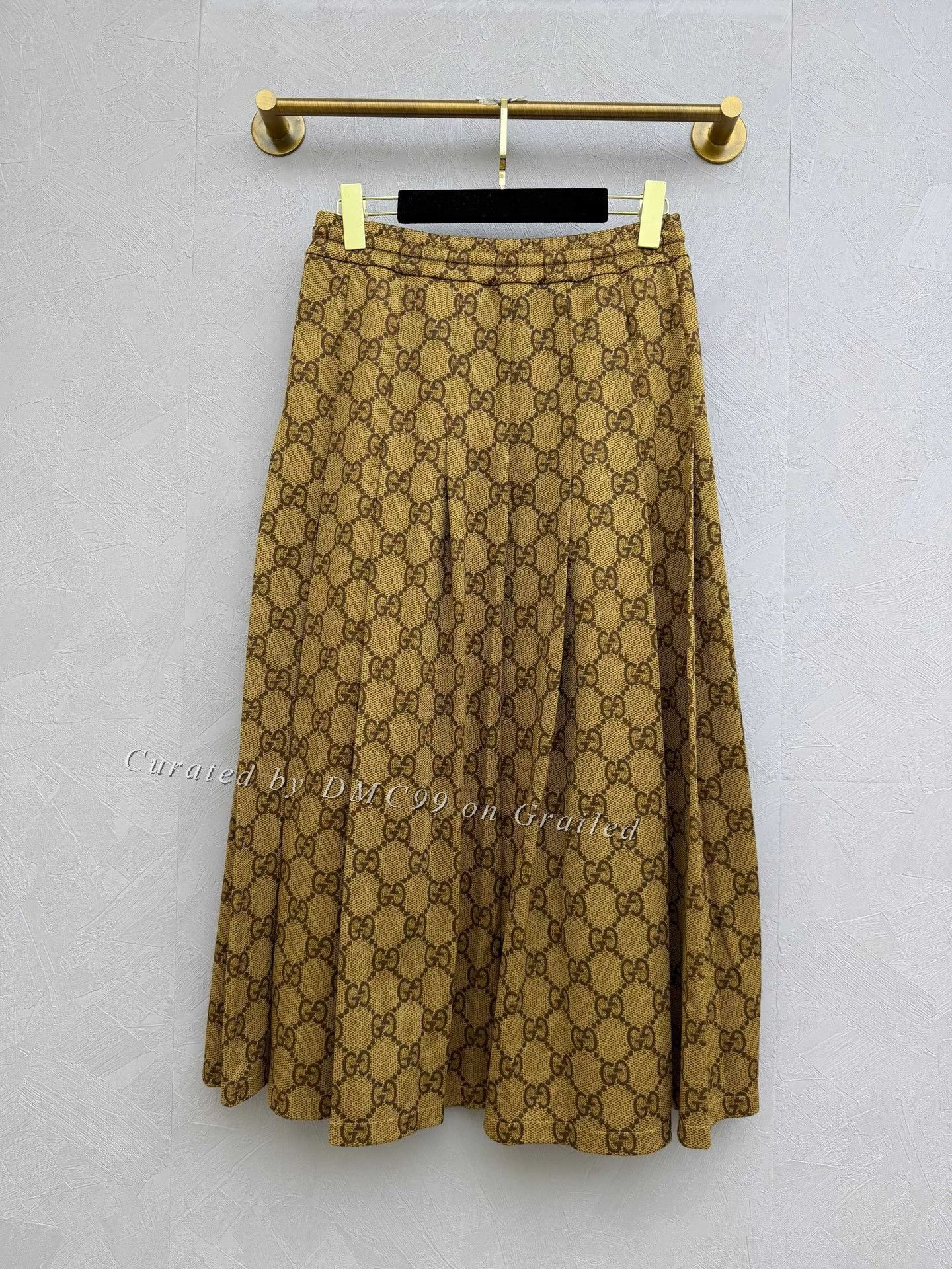 Gucci Gucci Double G Pleated Mini Skirt XS Size 34" / US 12 / IT 48 - 3 Thumbnail