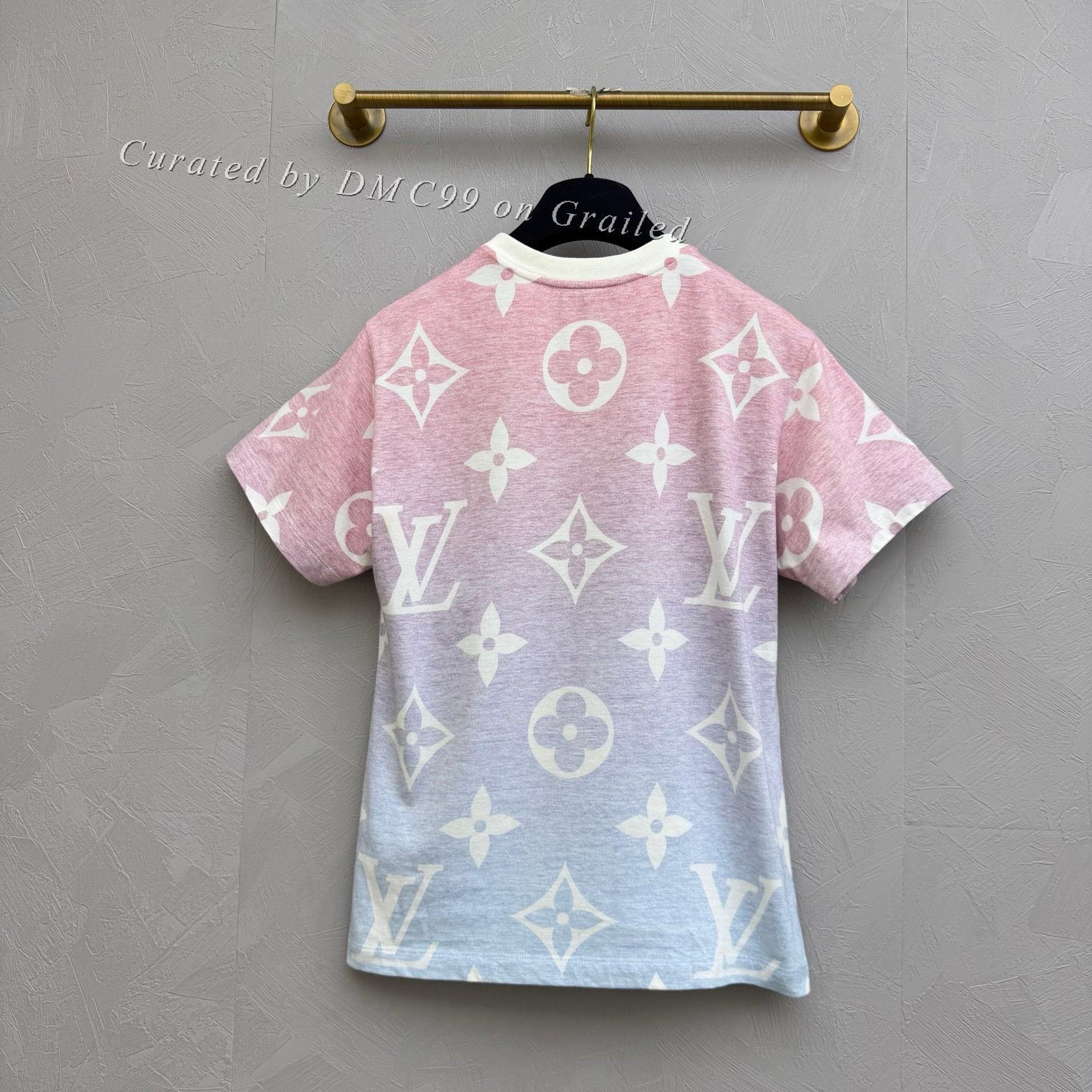 Louis Vuitton Louis Vuitton Monogram Gradient Chain T-shirt Size S / US 4 / IT 40 - 2 Thumbnail