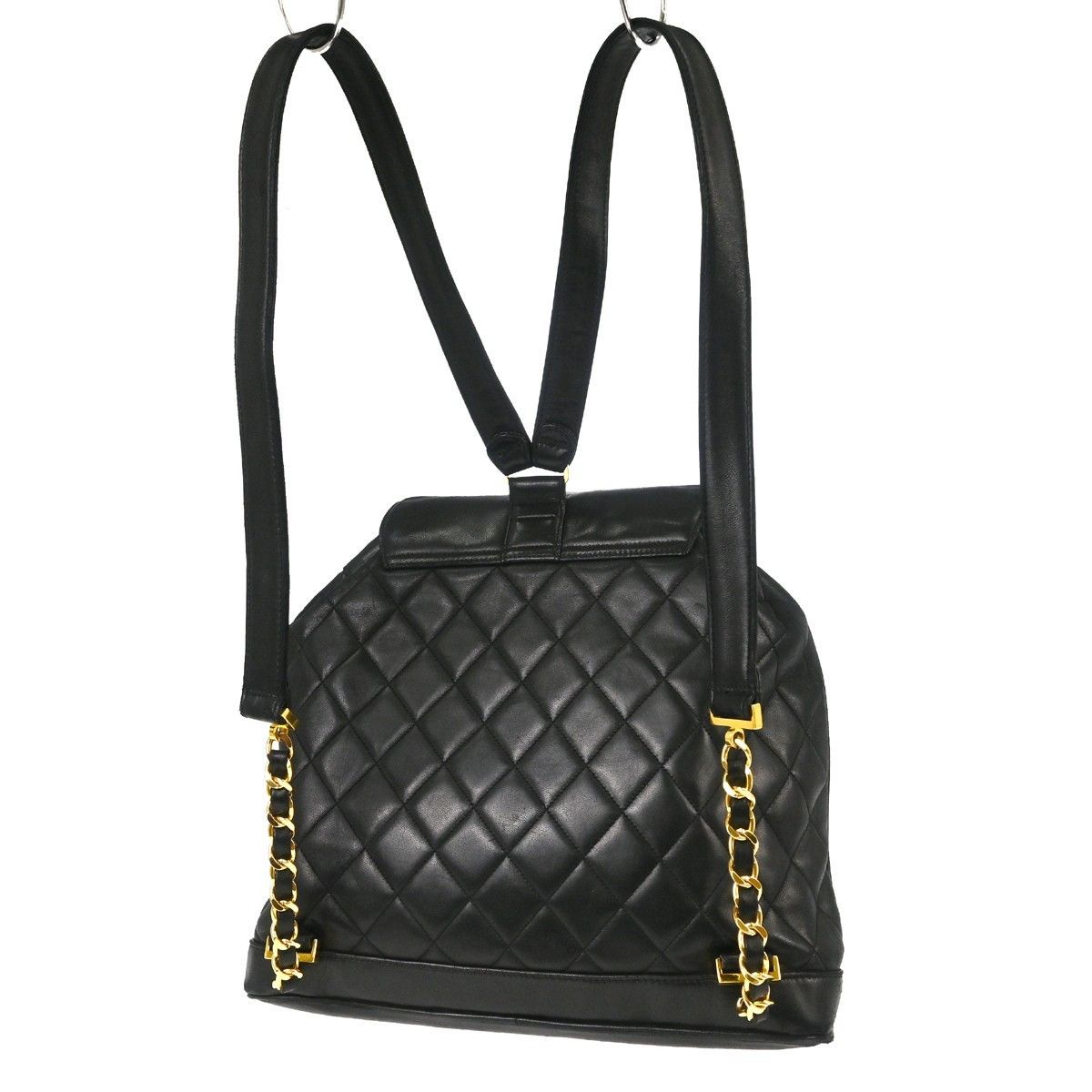 Chanel Chanel Vintage CC Pocket Backpack Quilted Lambskin Size ONE SIZE - 2 Thumbnail