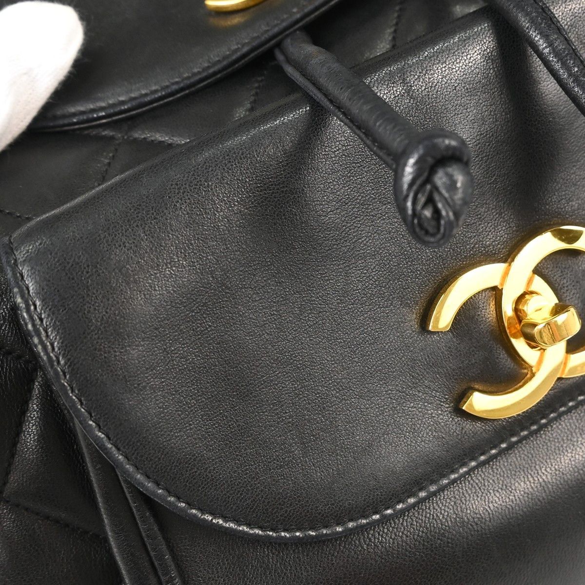 Chanel Chanel Vintage CC Pocket Backpack Quilted Lambskin Size ONE SIZE - 8 Thumbnail