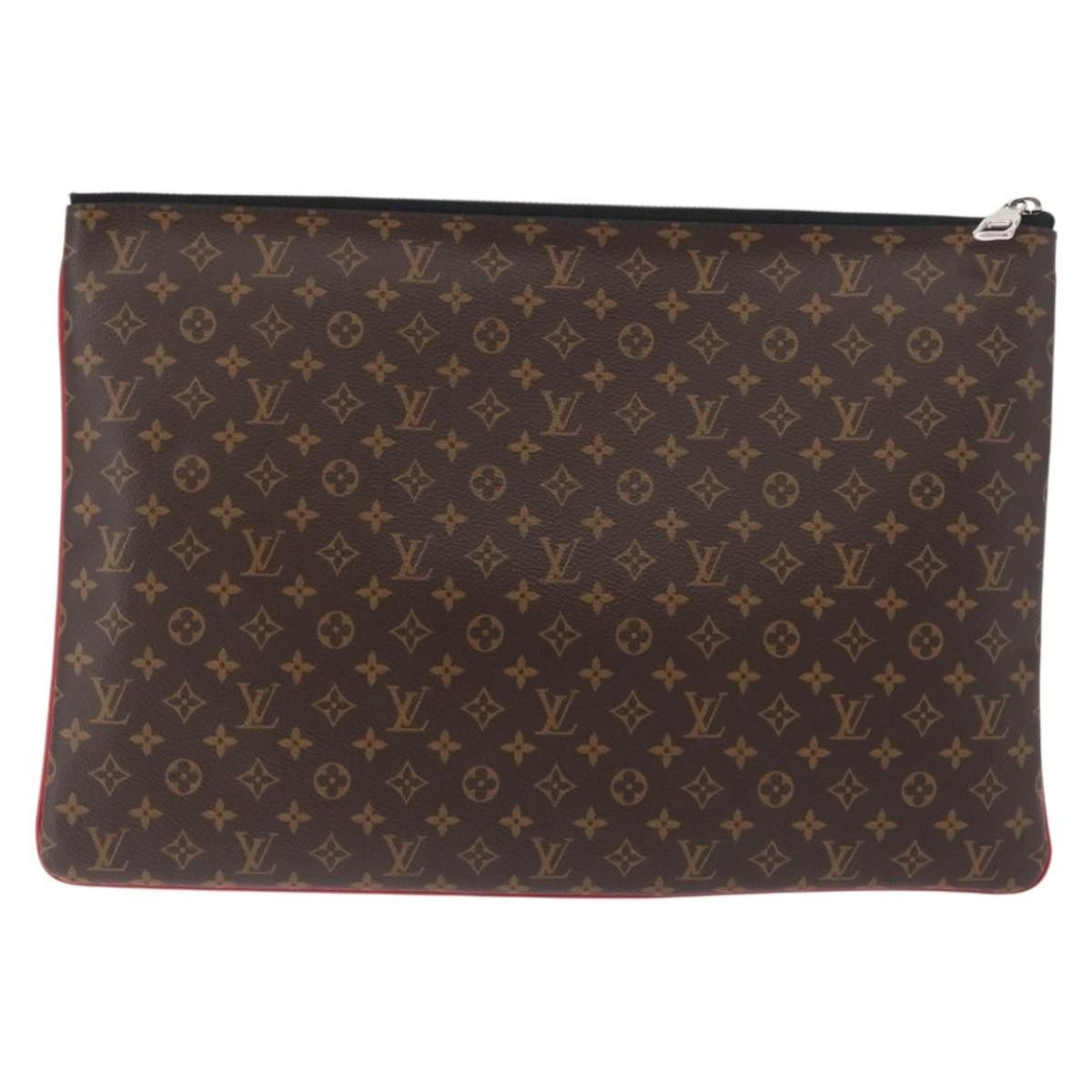 Louis Vuitton Louis Vuitton Pochette A4 Multipocket Pouch Monogram Canvas and Printed Leather Size ONE SIZE - 2 Thumbnail
