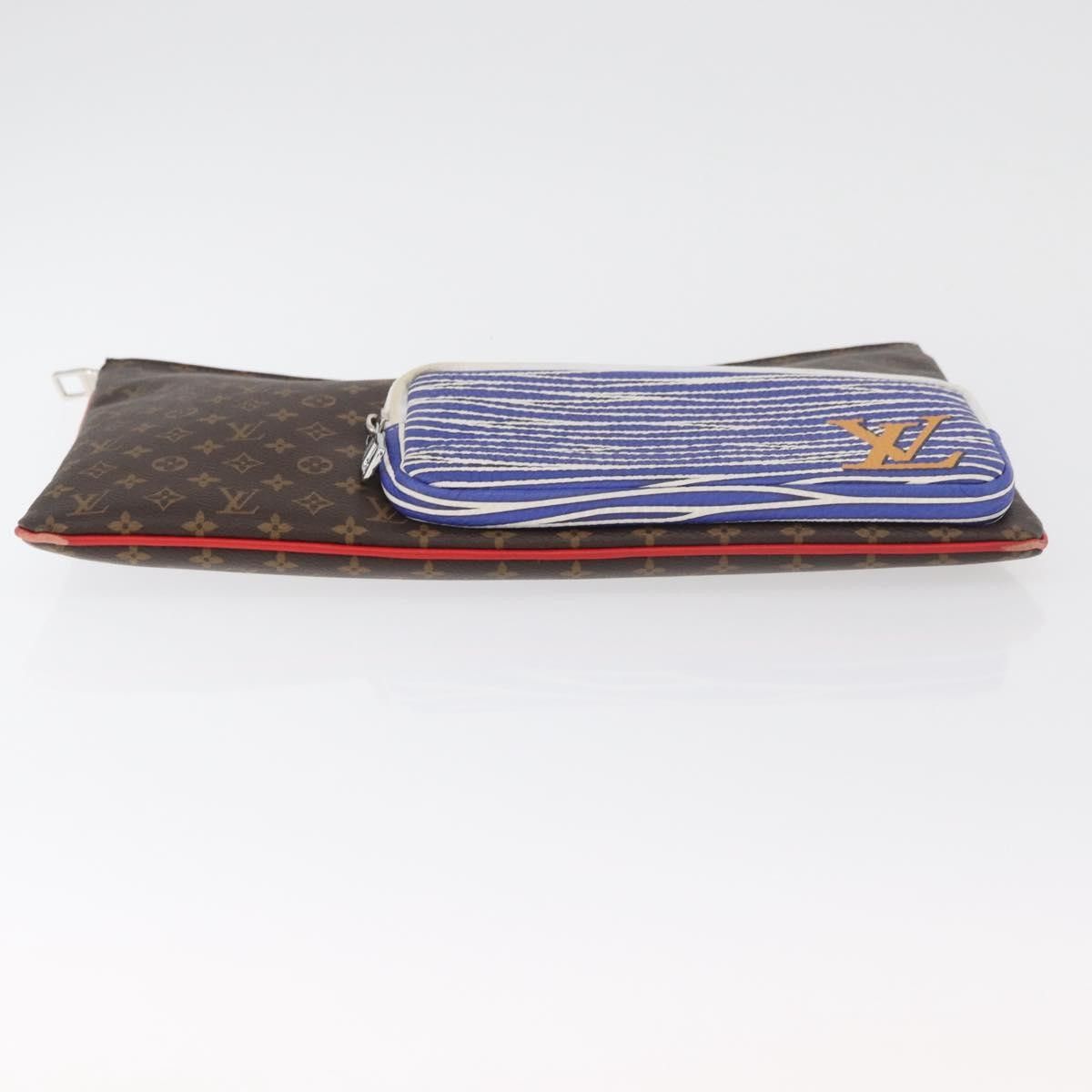 Louis Vuitton Louis Vuitton Pochette A4 Multipocket Pouch Monogram Canvas and Printed Leather Size ONE SIZE - 14 Thumbnail