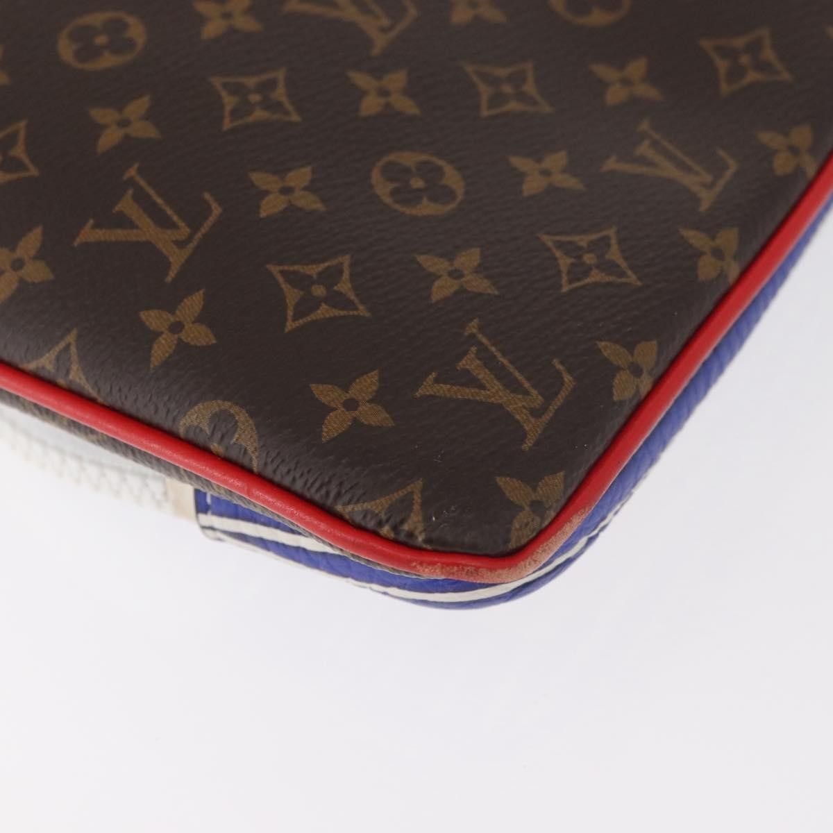 Louis Vuitton Louis Vuitton Pochette A4 Multipocket Pouch Monogram Canvas and Printed Leather Size ONE SIZE - 10 Thumbnail