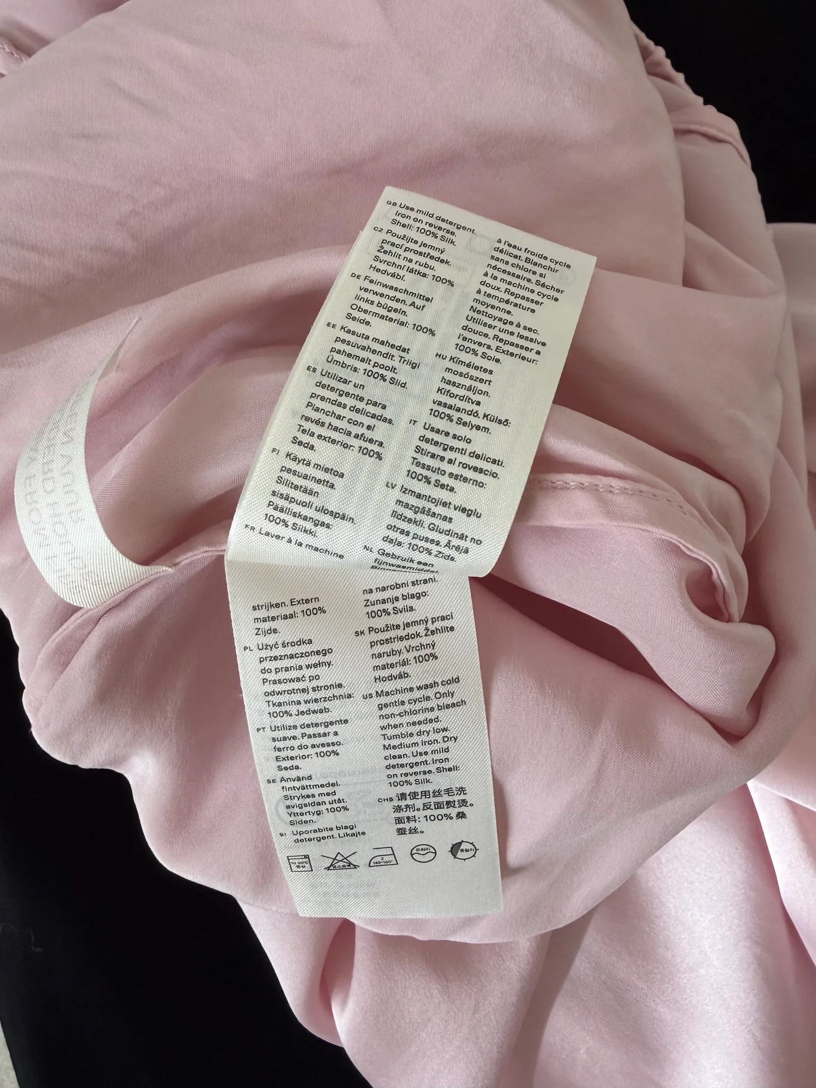 Arket Arket Silk trousers Pants Size 28" / US 6 / IT 42 - 3 Thumbnail