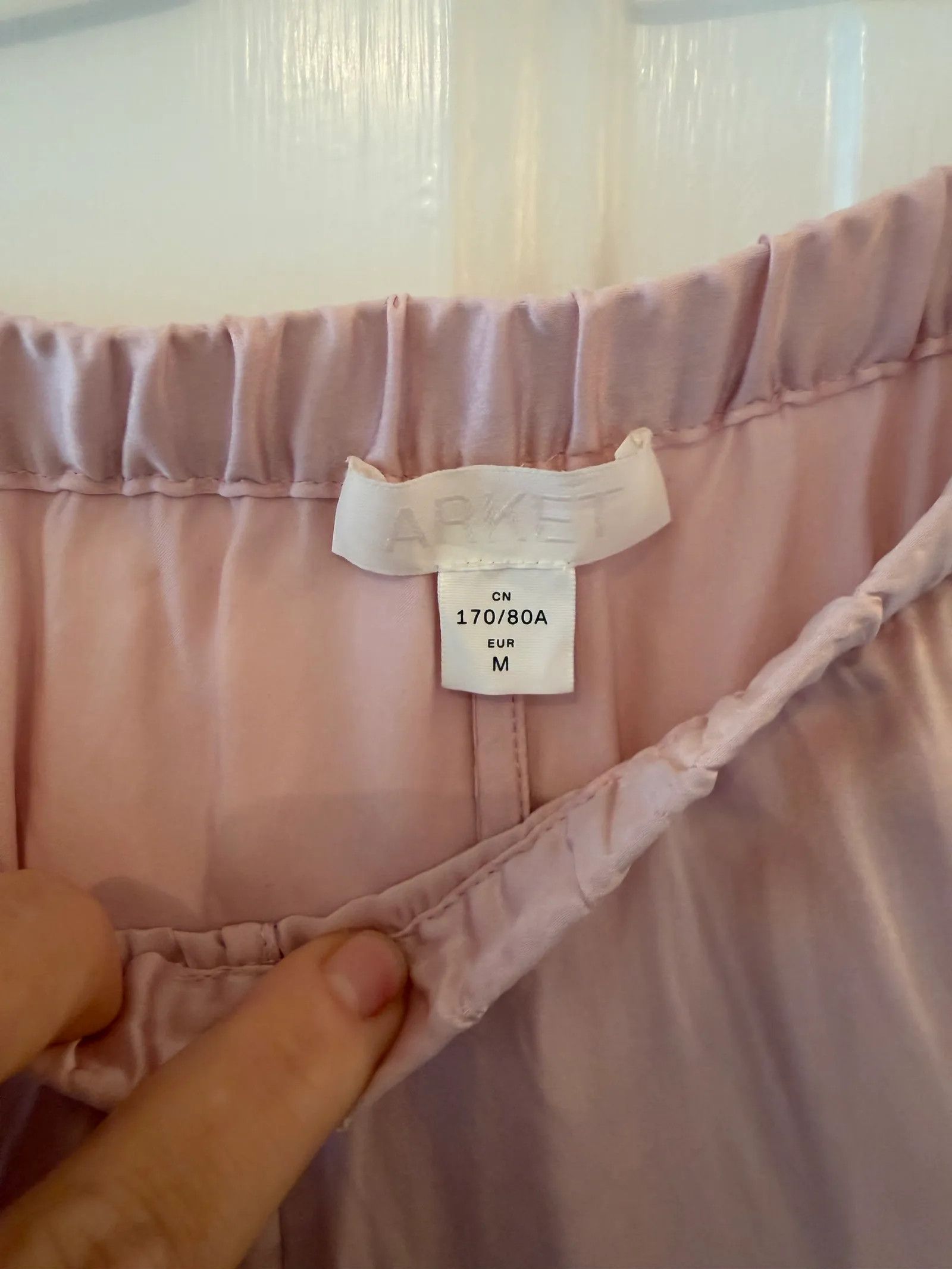Arket Arket Silk trousers Pants Size 28" / US 6 / IT 42 - 2 Thumbnail