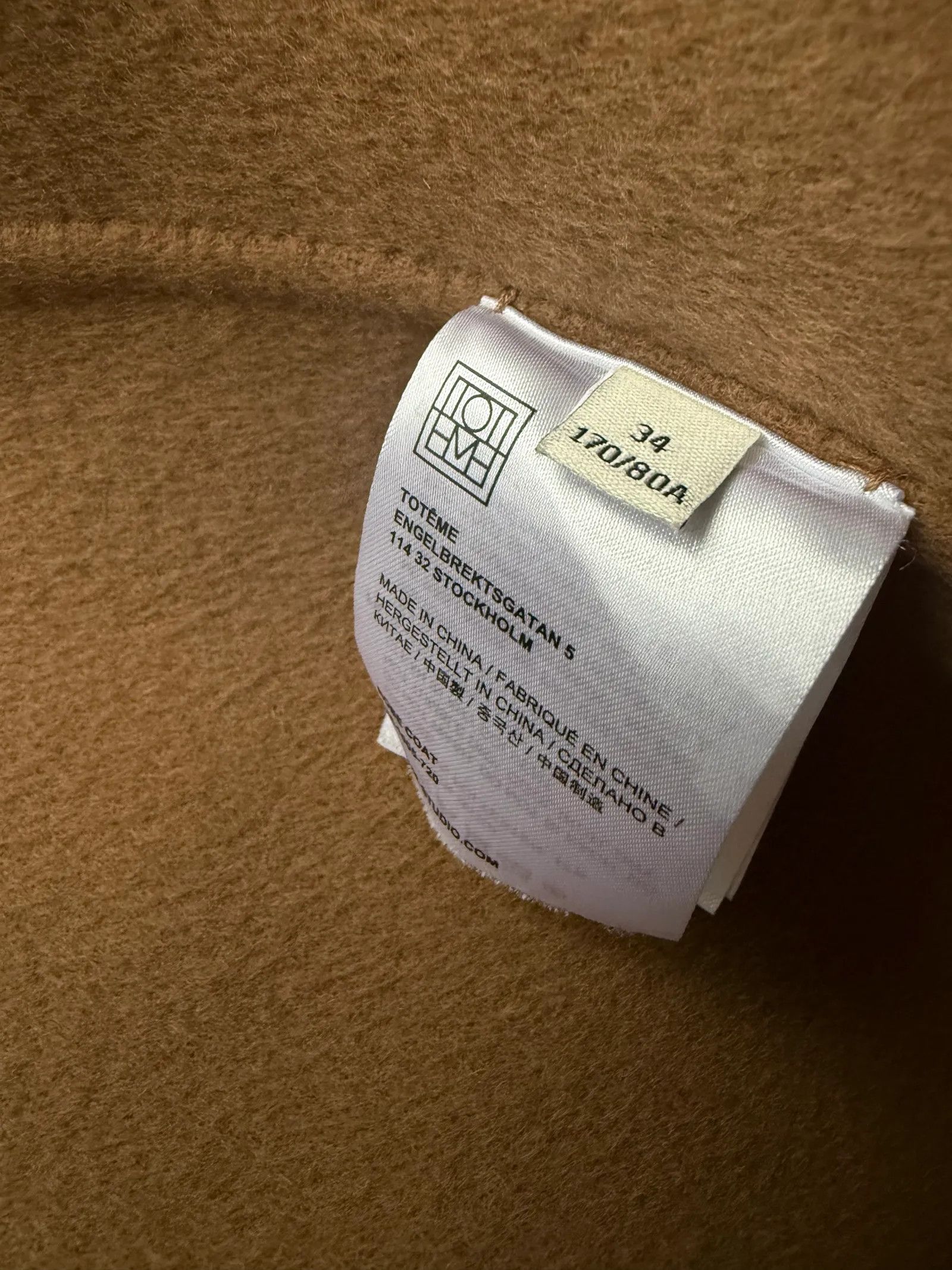 Toteme Toteme Robe Coat Coat Size XS / US 0-2 / IT 36-38 - 6 Thumbnail