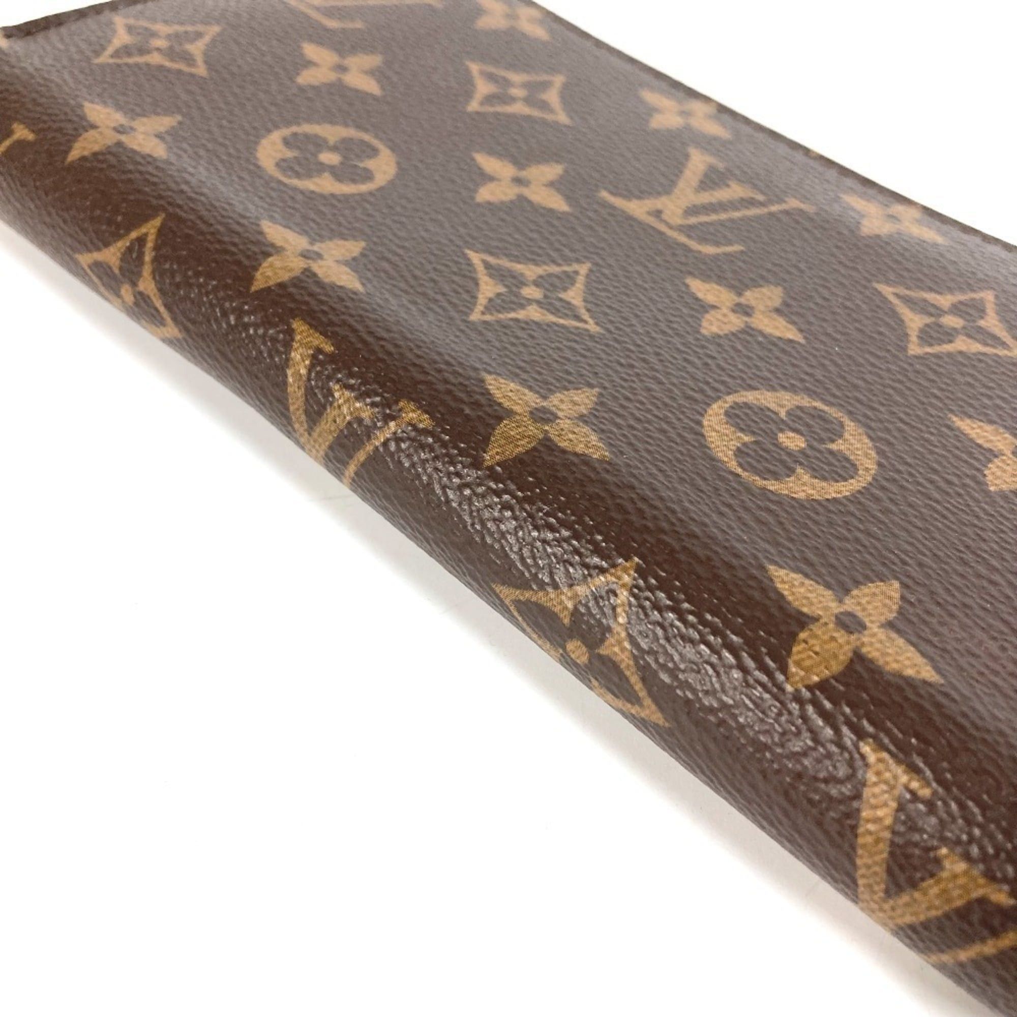 Louis Vuitton LOUIS VUITTON M41894 Monogram Zippy Wallet - Long Wallet, Round Zipper, Canvas, Men's & Women's, Rose Ballerine Brown Size ONE SIZE - 4 Thumbnail