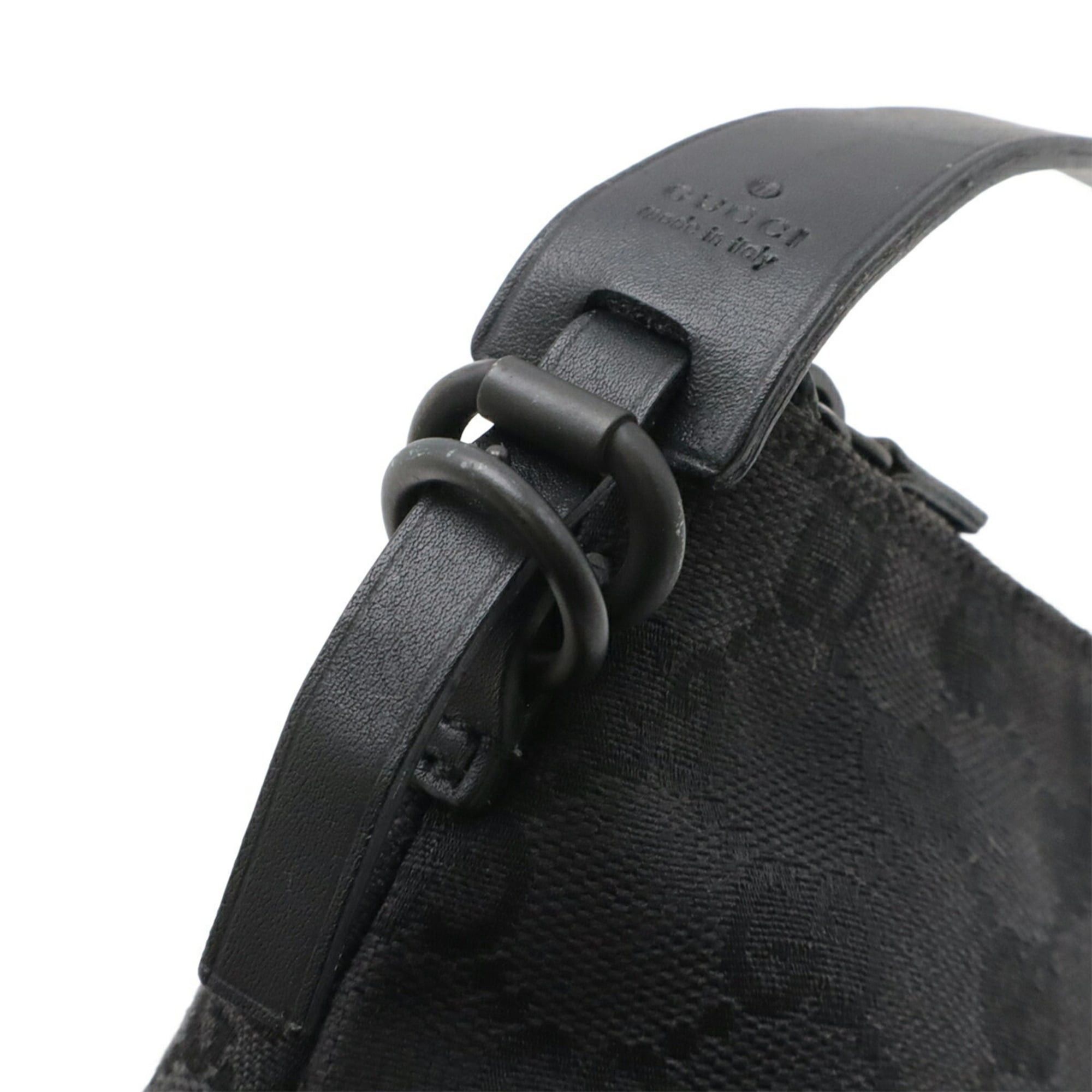 Gucci GUCCI GG Canvas Handbag Pouch Sub-bag - Black 101634 Size ONE SIZE - 7 Thumbnail