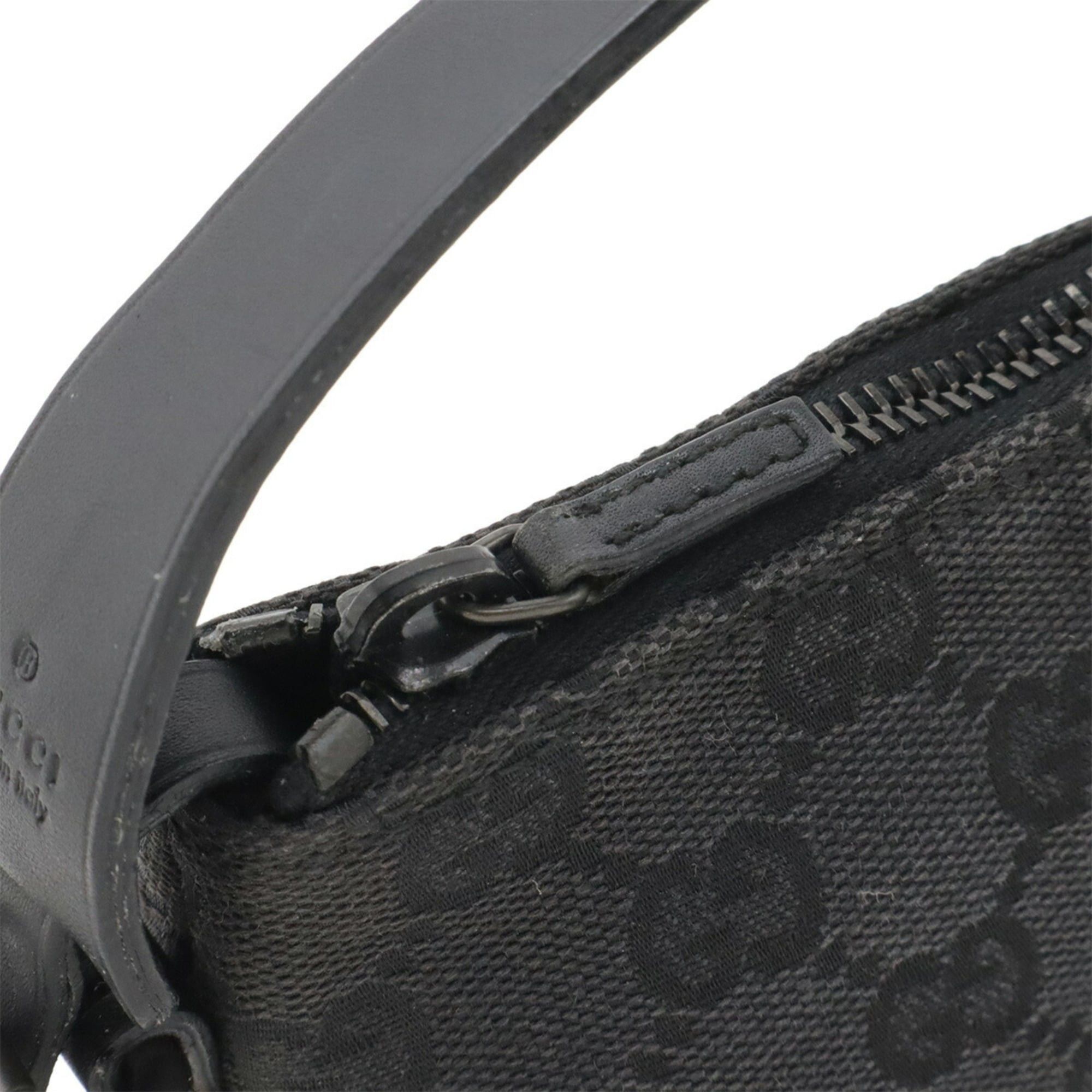 Gucci GUCCI GG Canvas Handbag Pouch Sub-bag - Black 101634 Size ONE SIZE - 5 Thumbnail