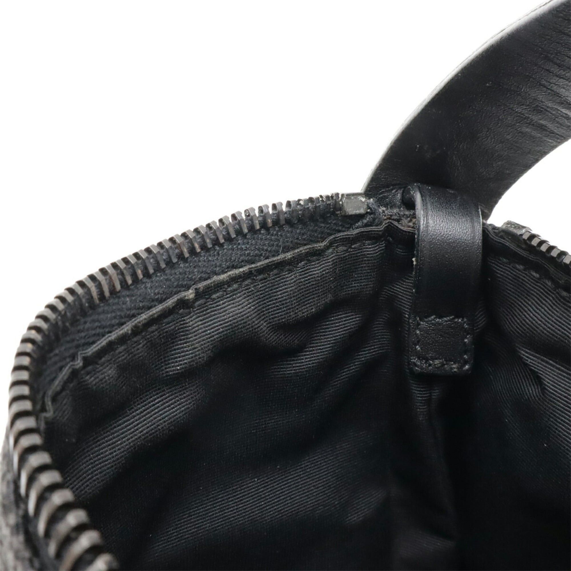 Gucci GUCCI GG Canvas Handbag Pouch Sub-bag - Black 101634 Size ONE SIZE - 9 Thumbnail