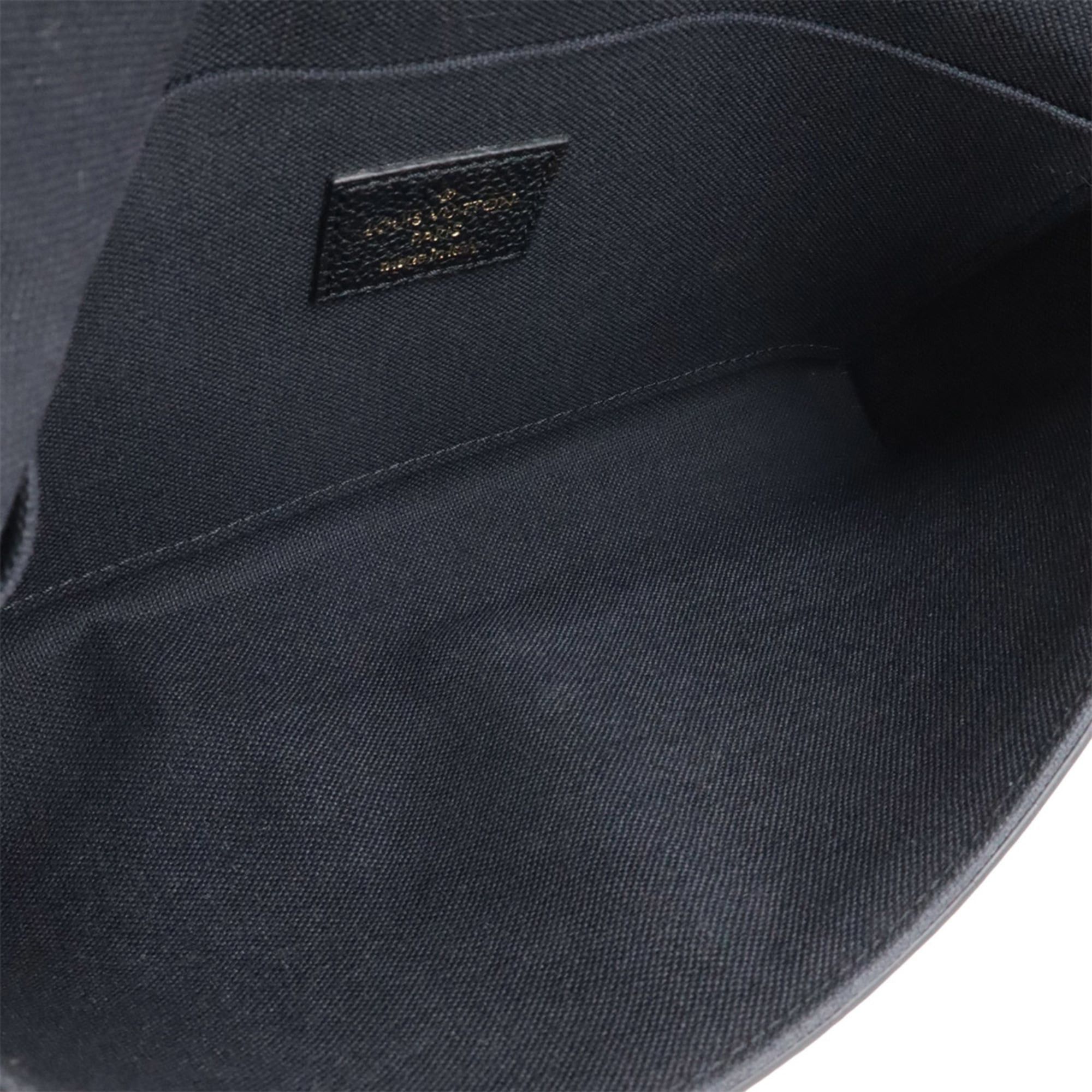 Louis Vuitton Louis Vuitton Monogram Empreinte Pochette Felicie Shoulder Bag Clutch Noir (Case missing) M64064 Size ONE SIZE - 7 Thumbnail